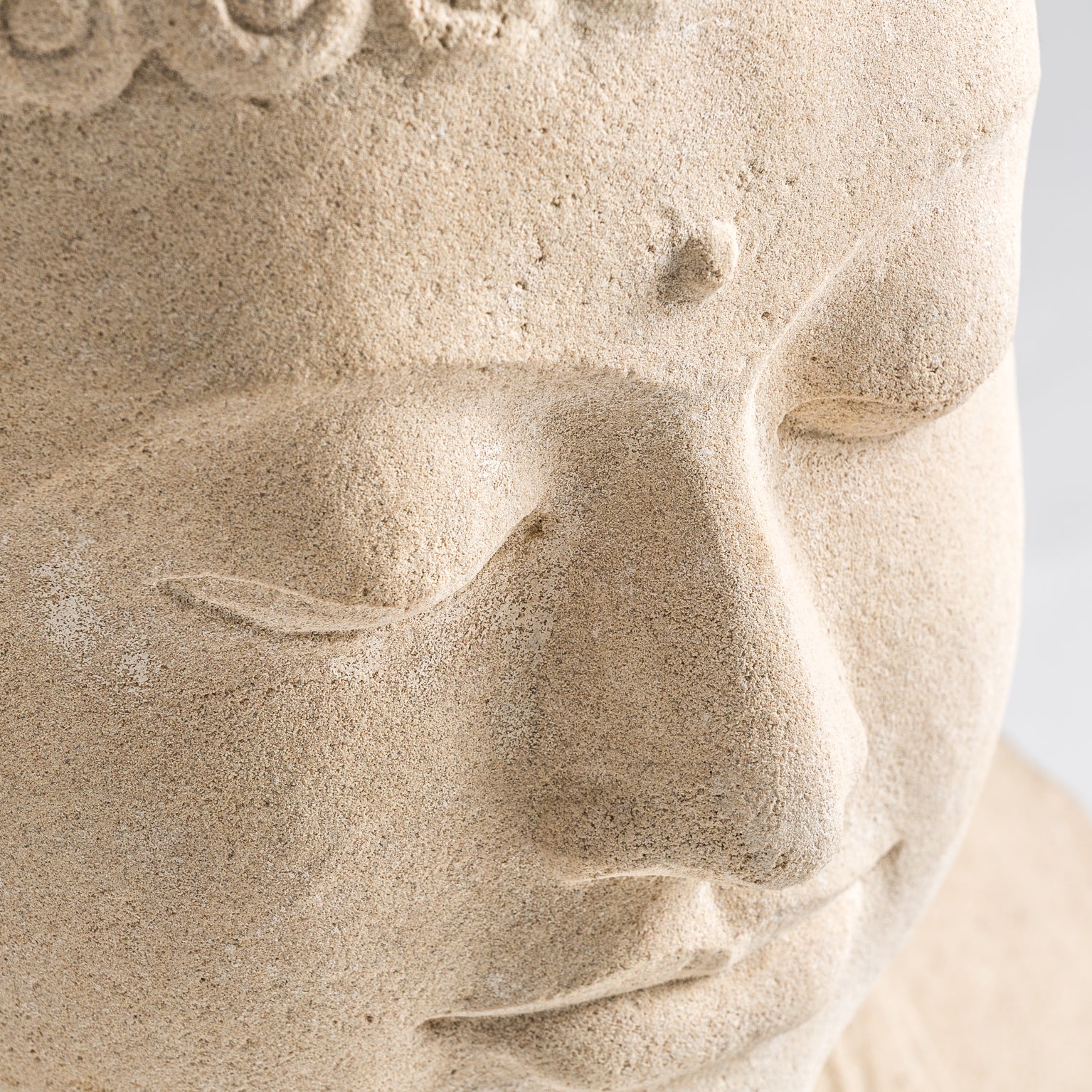 BUDDHA Concrete Bust