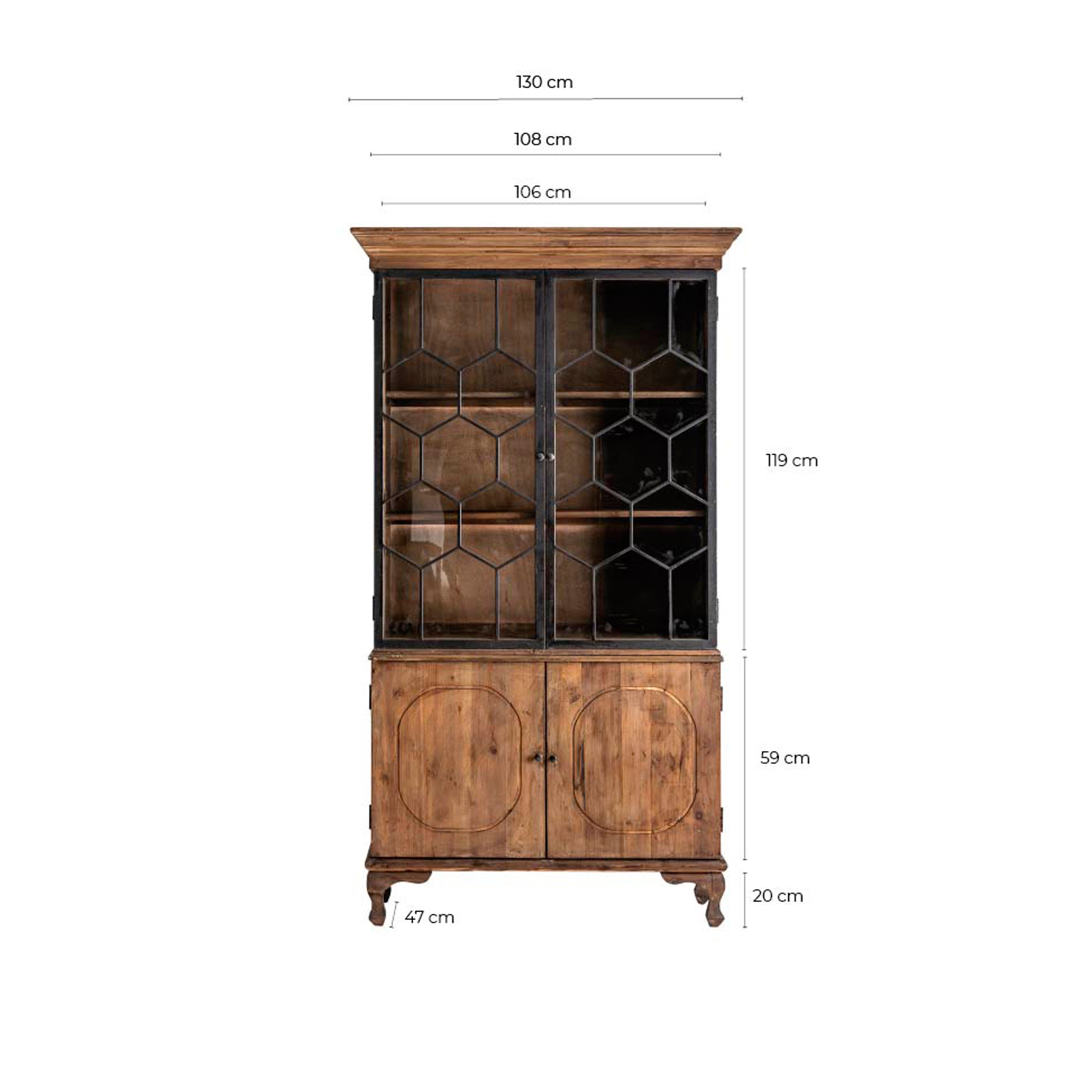LAVIK GLASS CABINET