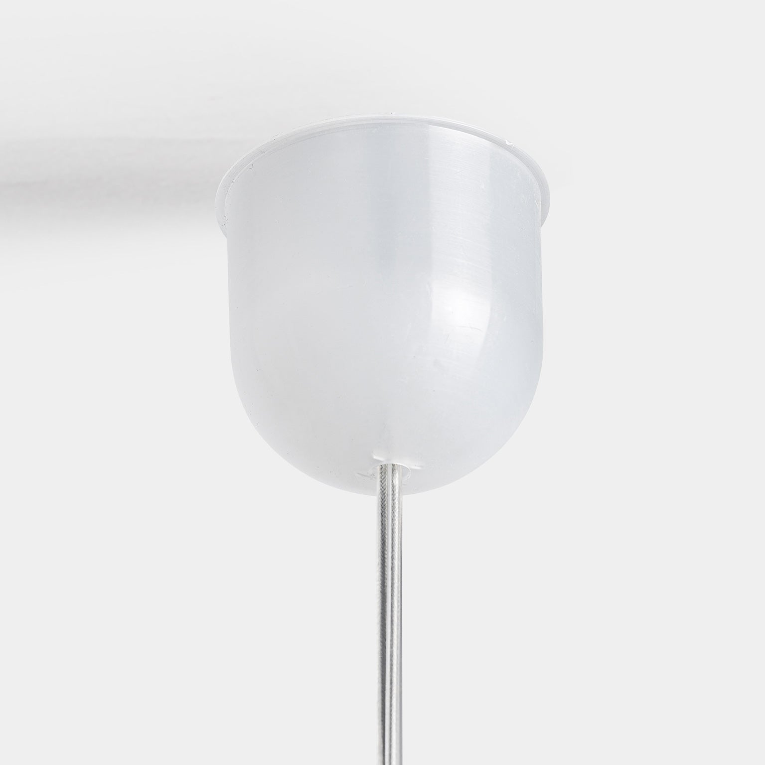 Brown Rattan Ceiling Lamp - Contemporary Style