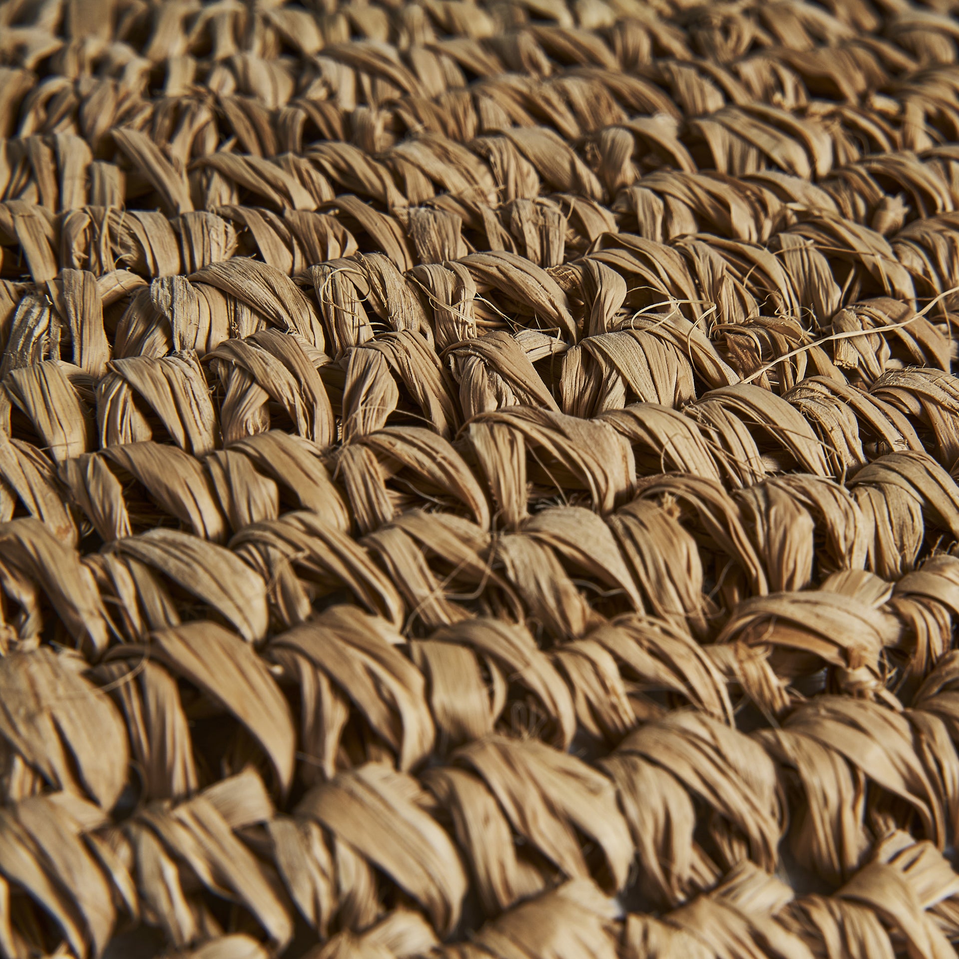 Scauri Natural Sisal Pouf - Ethnic Brown Footstool