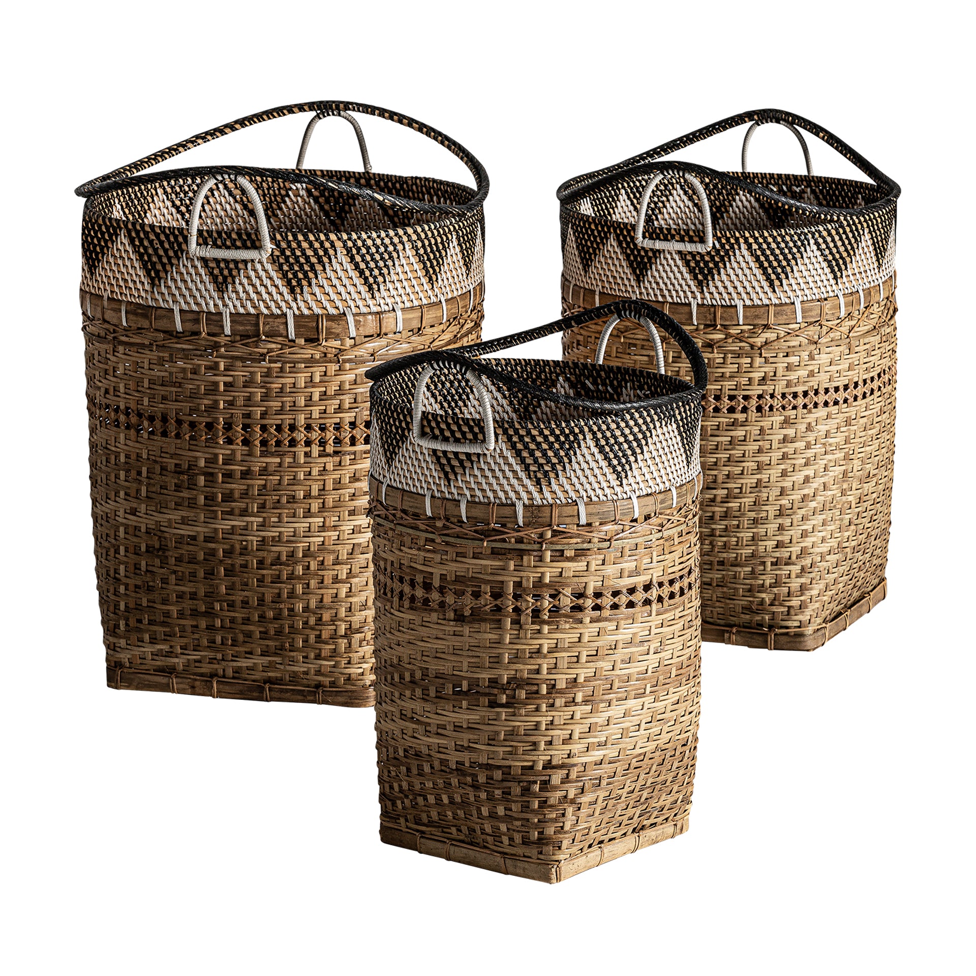 ZIRBA CLOTHES BASKET (SET OF 3)