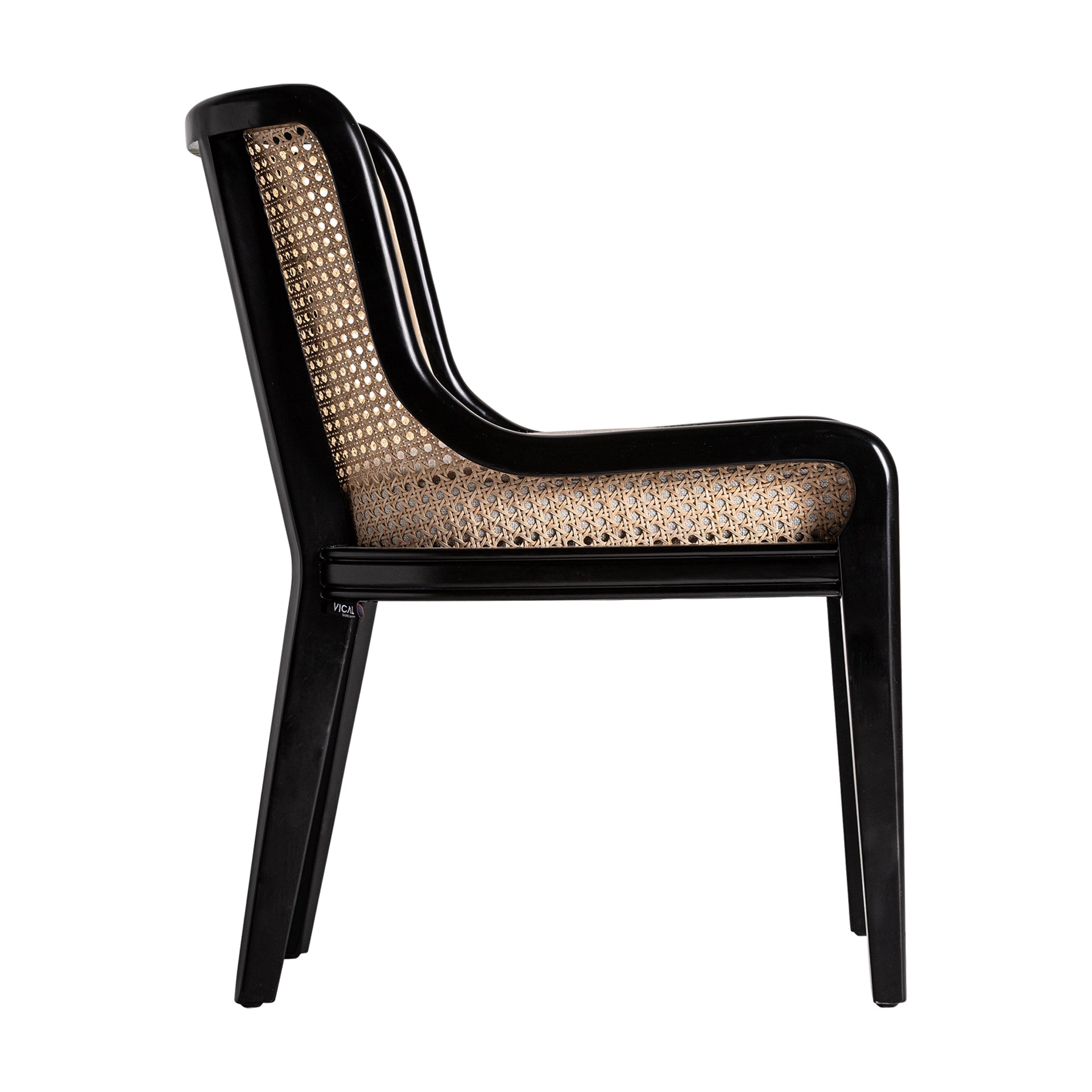 Velburg Kolonial Rottingstol i Krämfärgad