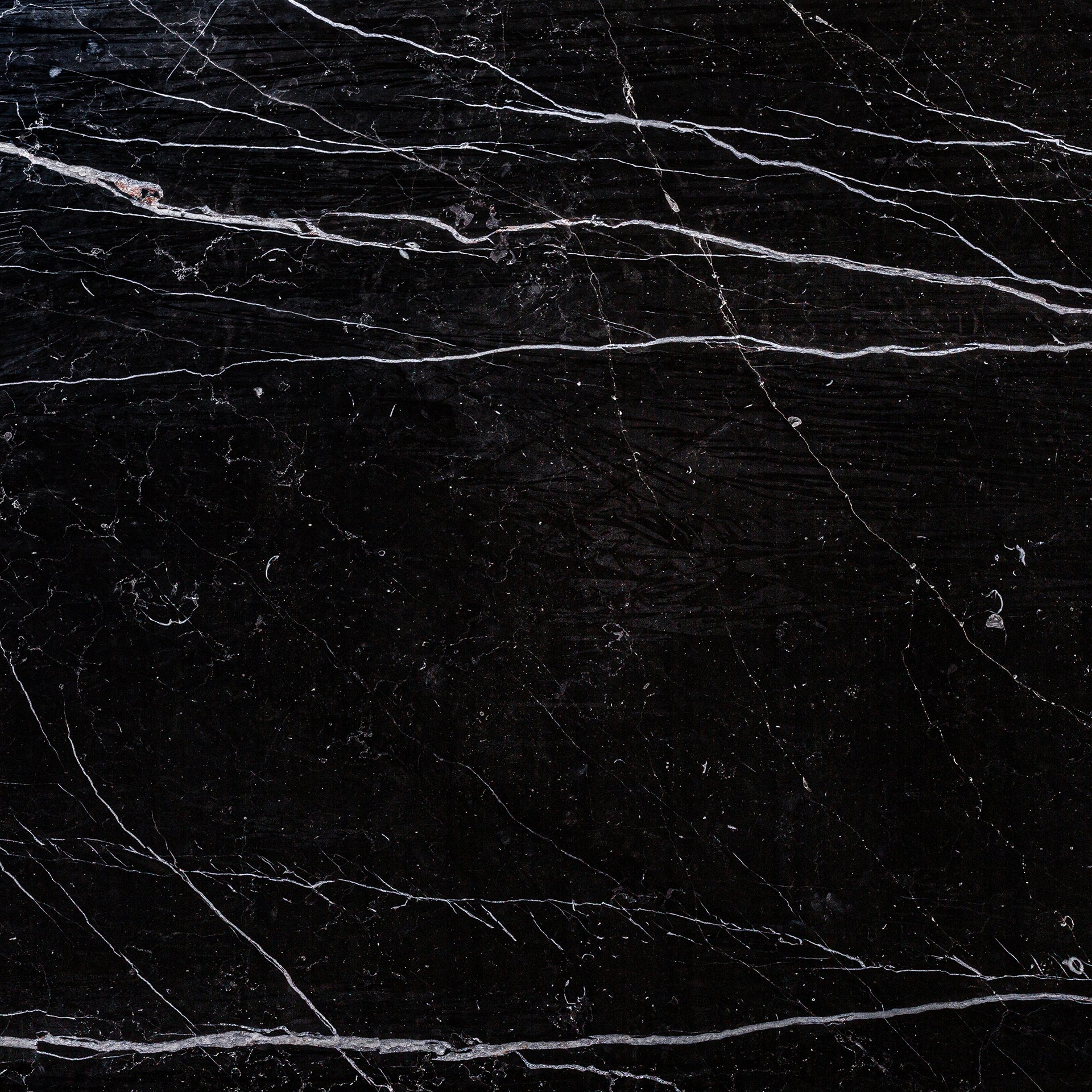 TUX Art Deco Dining Table - Brown Porcelain & Copper Steel