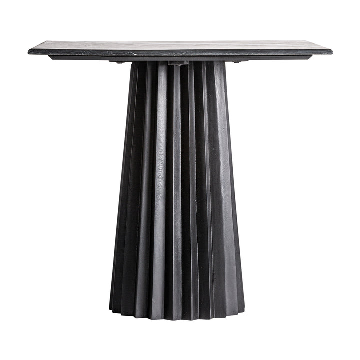 PLISSÉ WOOD BAR TABLE