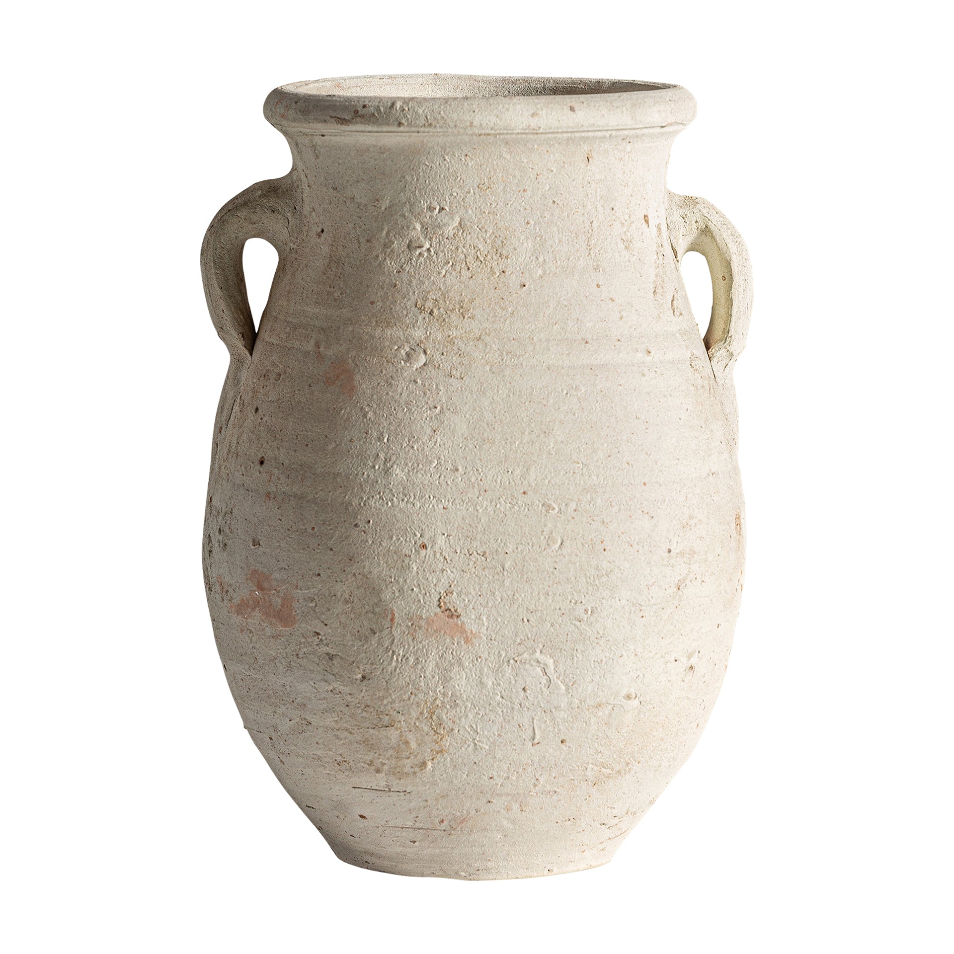 Kansara Clay Vase – Vintage Cream Ceramic