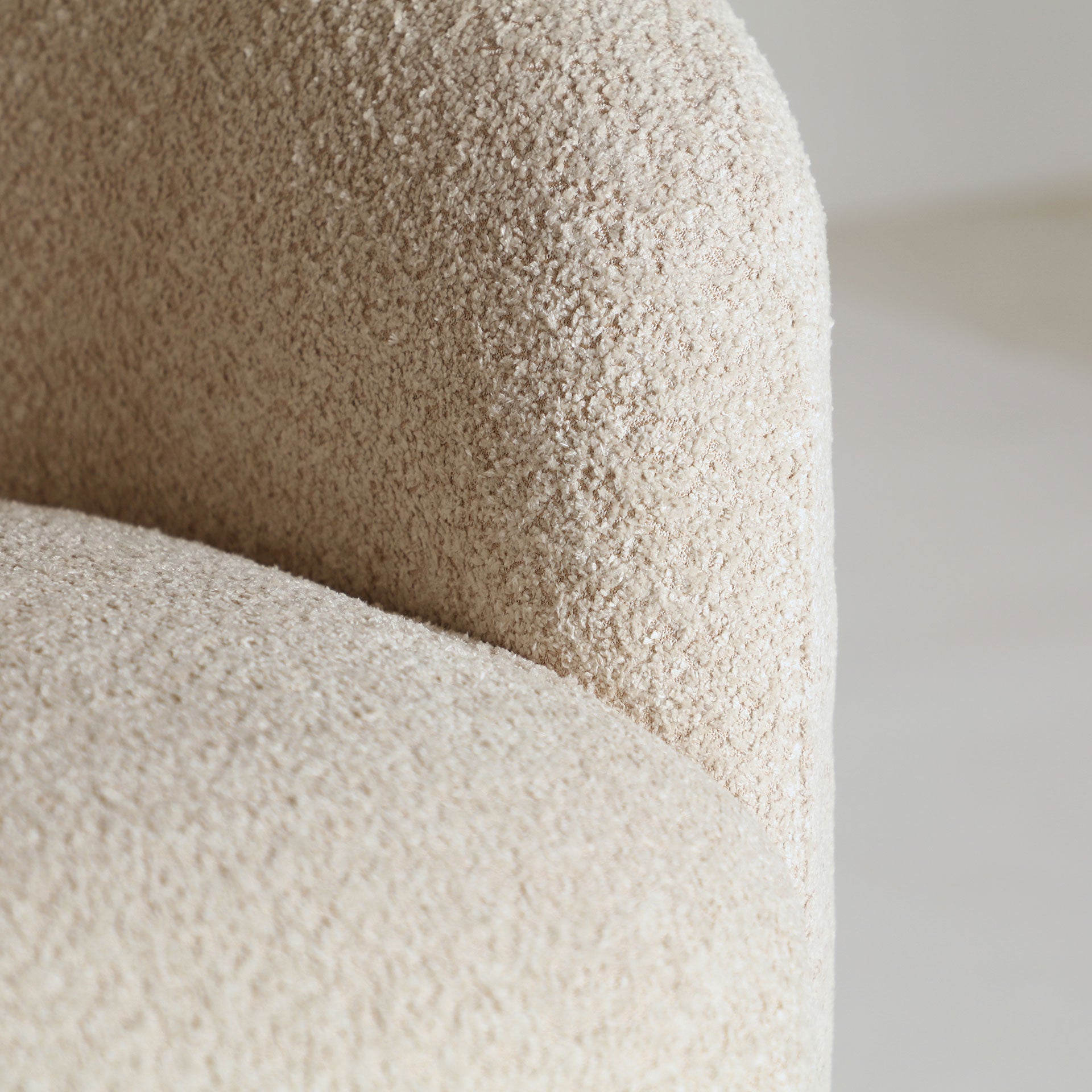 BOUCLÉ PRIVAS ARMCHAIR