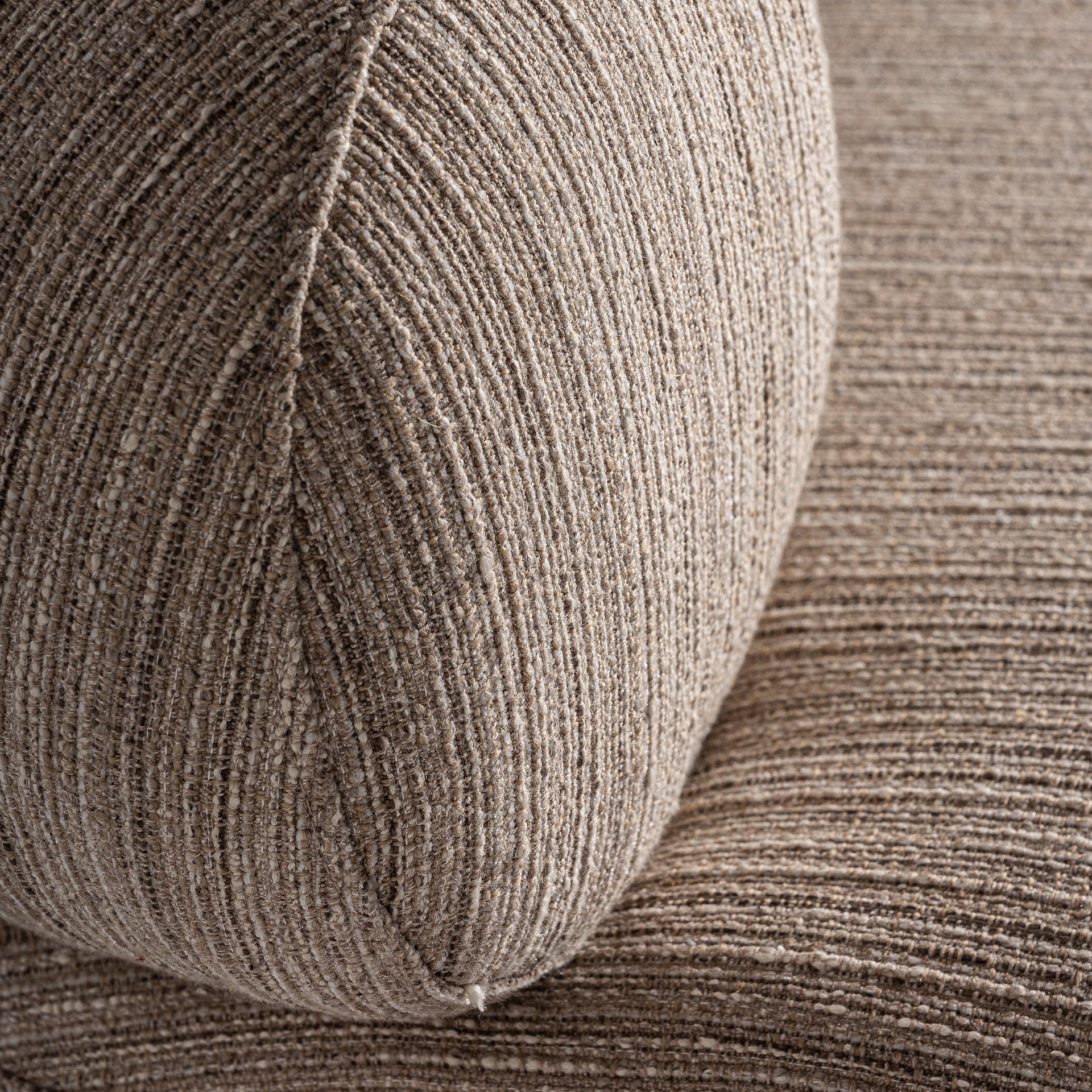 Hofsos Art Deco Armchair - Pine Wood Gold Steel & Beige Polyester