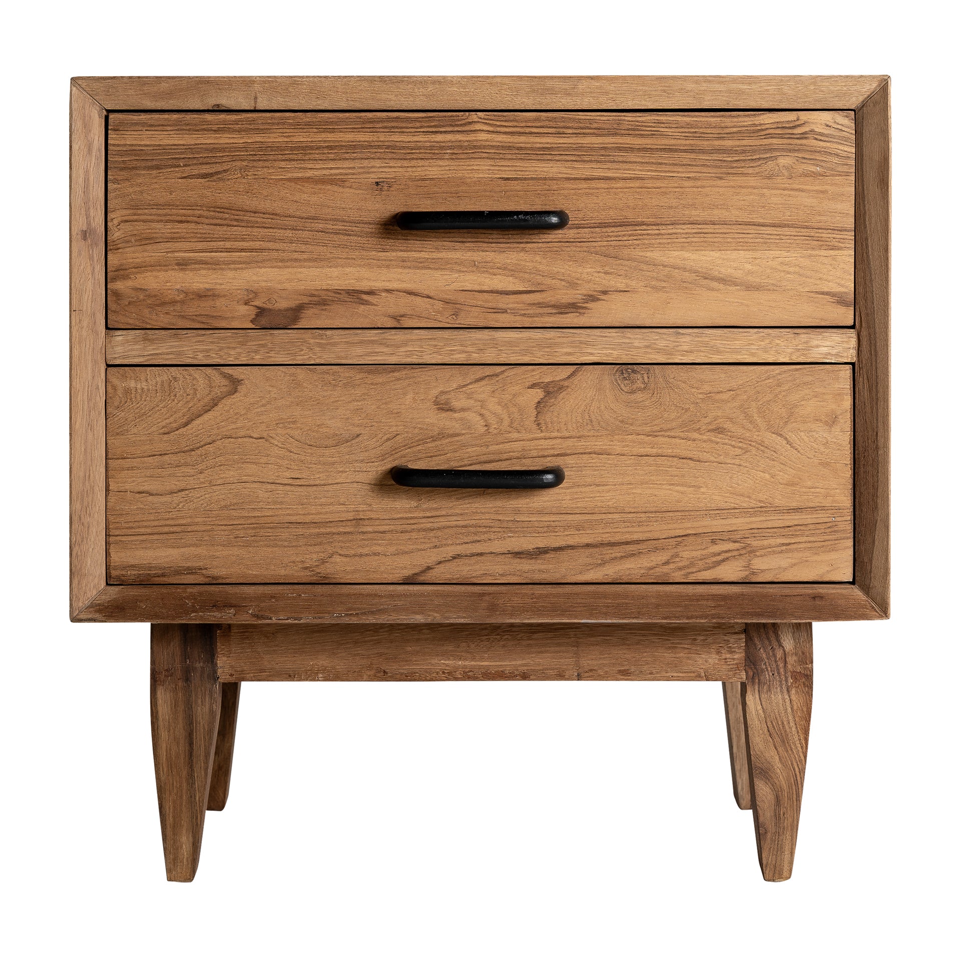 Sängbord Cotard Reclaimed Wood Bedside Table