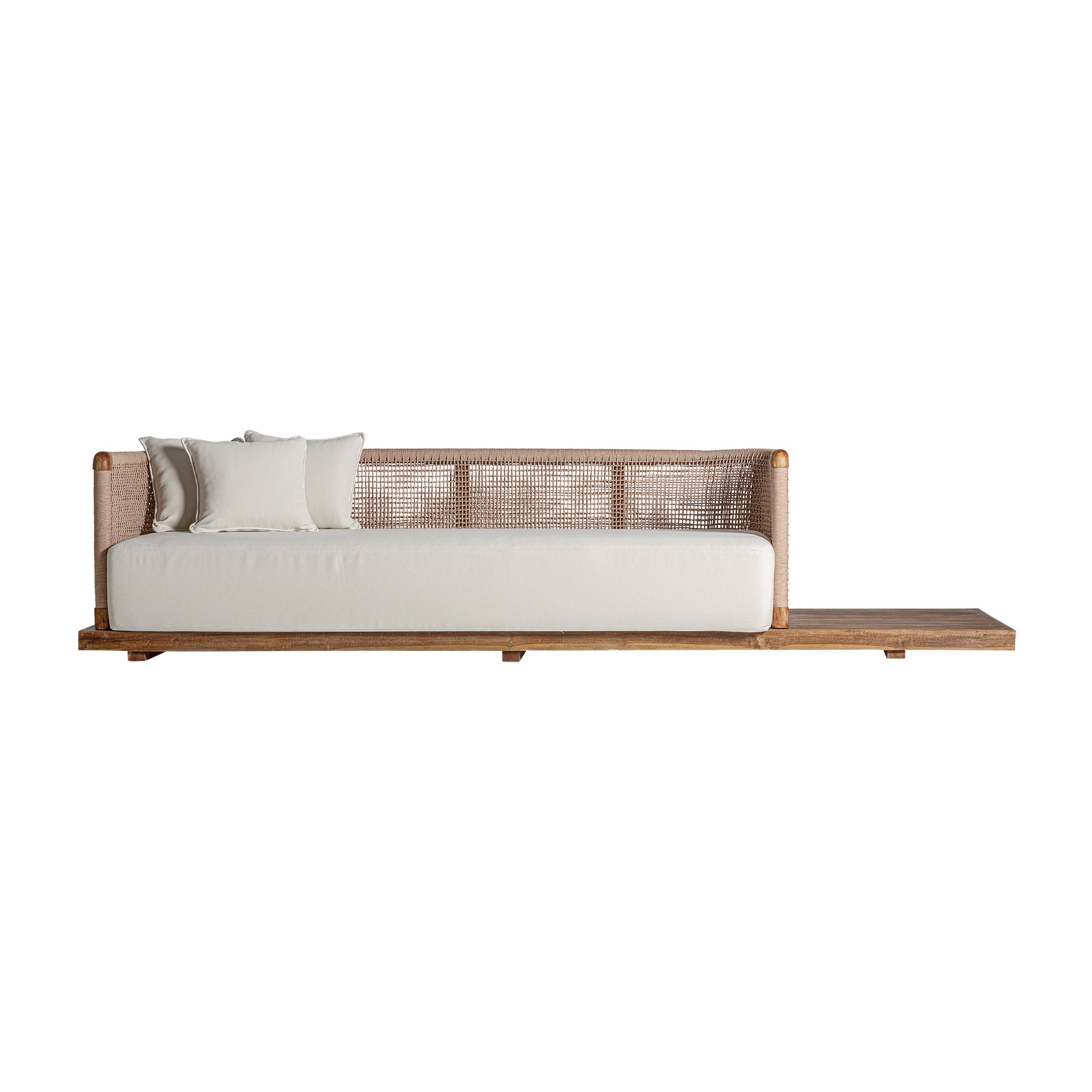 Soffa Trena Railway Wood Sofa