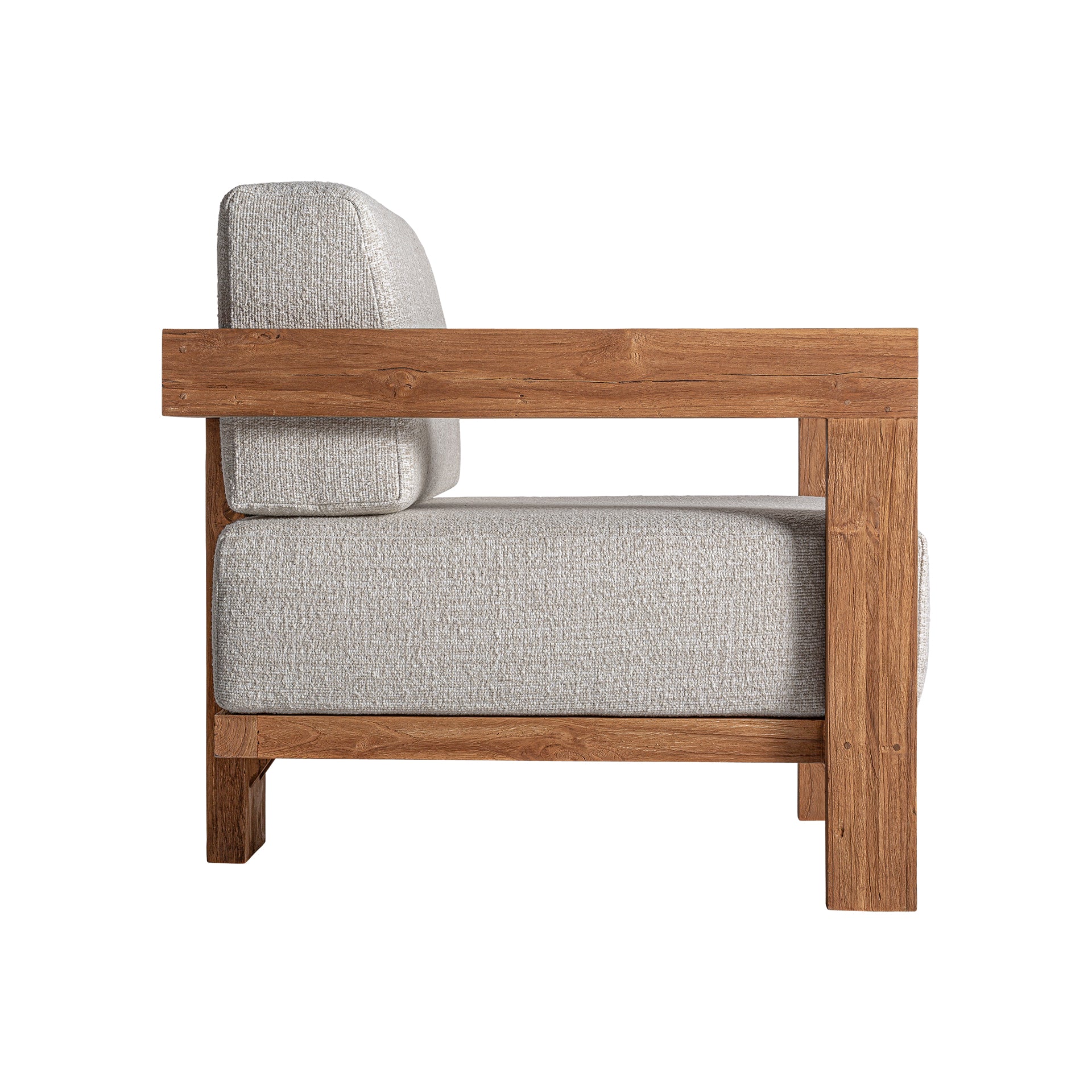 Fåtölj Testa Railway Wood Fåtölj