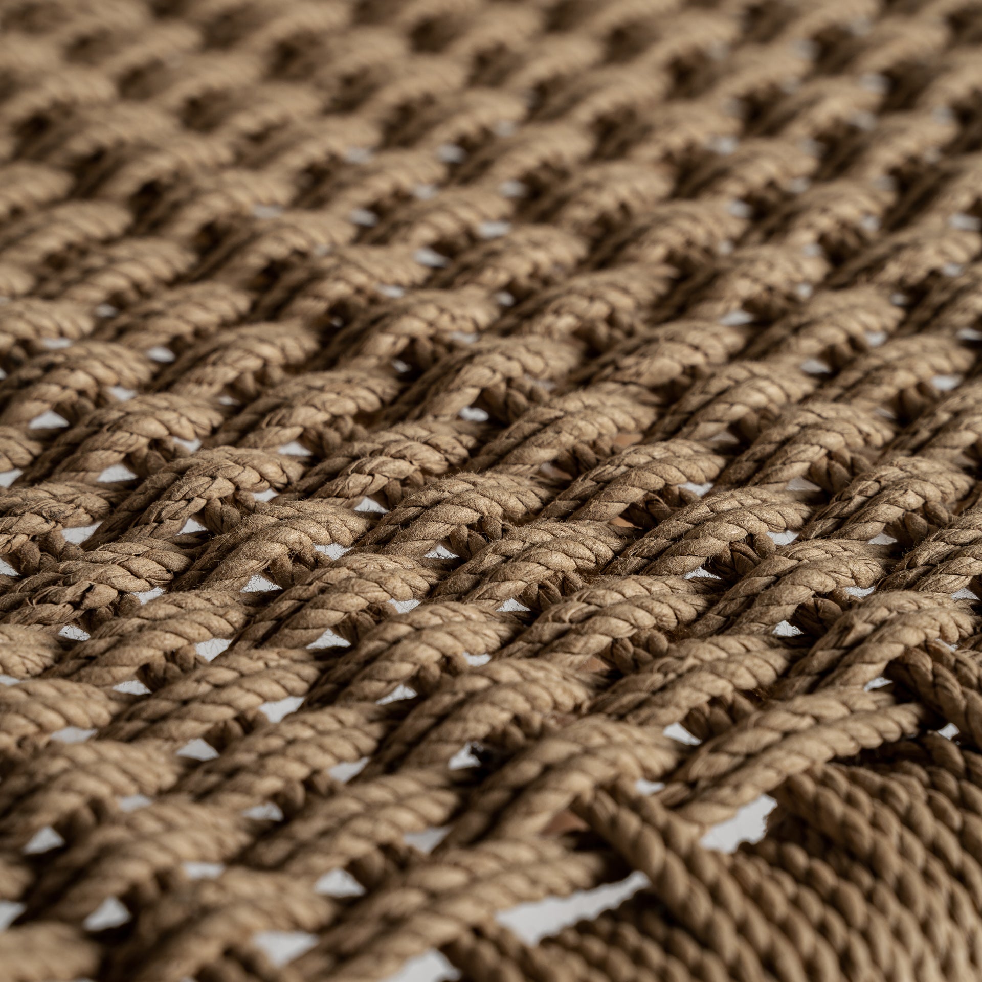 VADUZ Colonial Teak Chair - Natural Fiber Seat