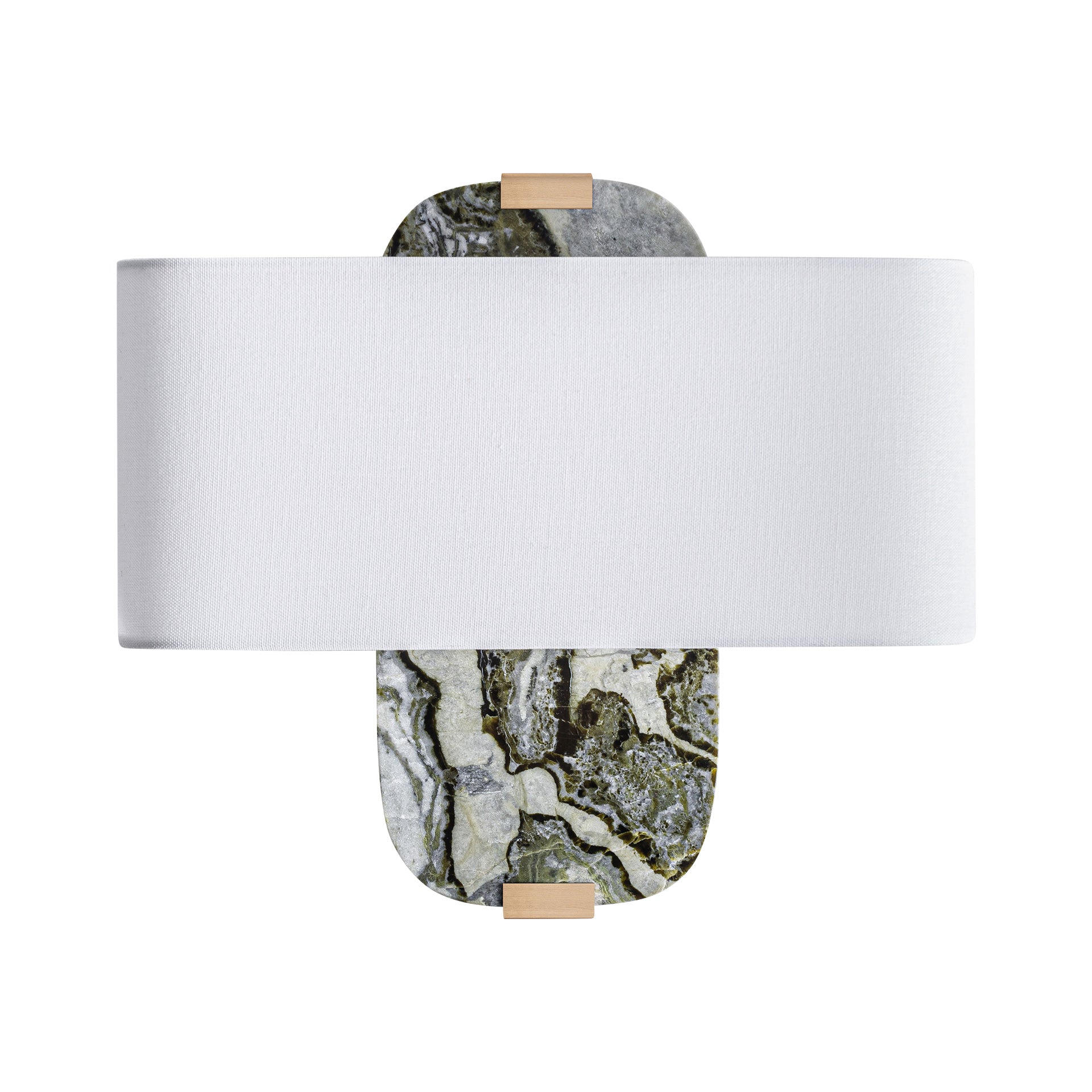 Glaese Art Deco Wall Lamp - Marble & Bronze