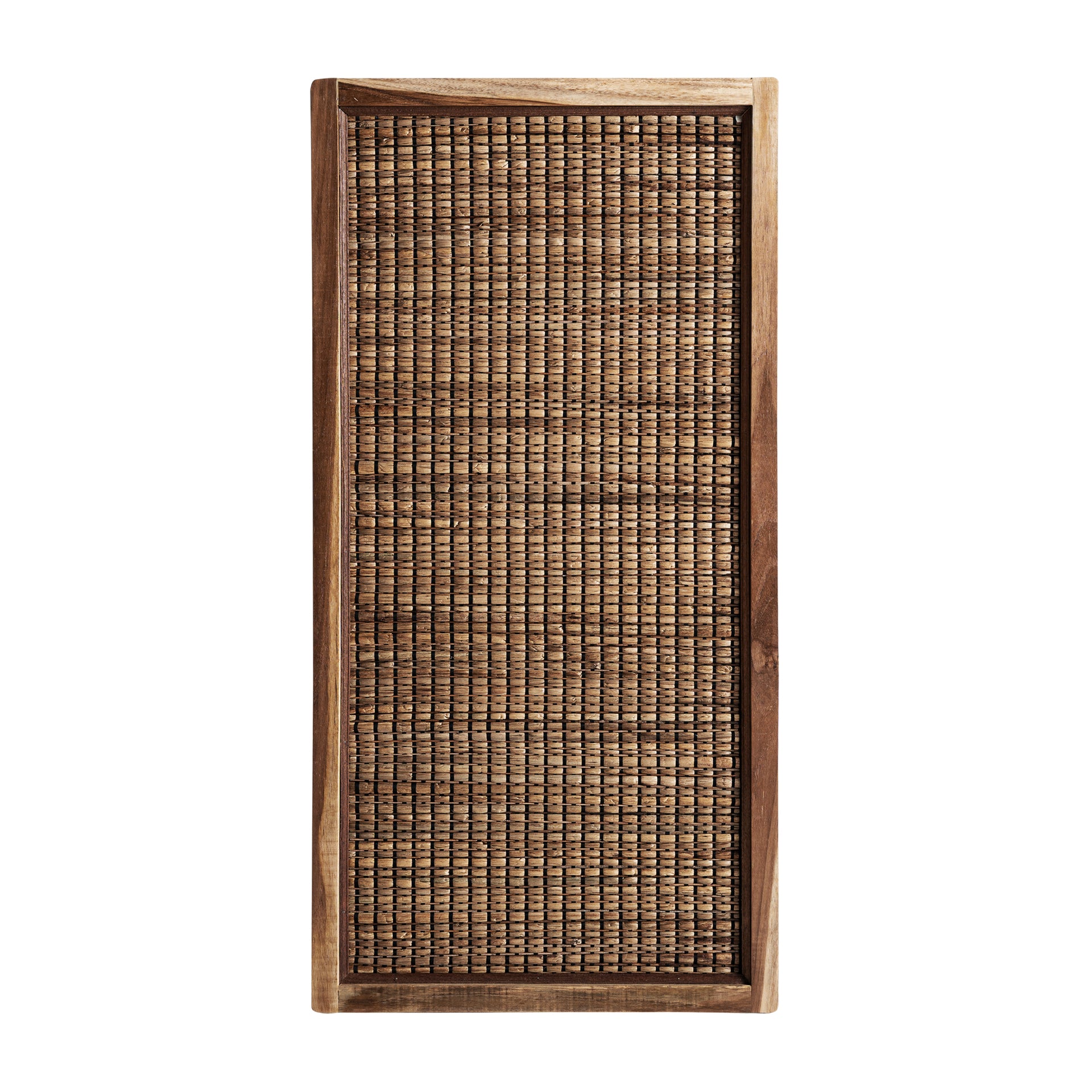 Natural Fiber Wall Art - Brown Decorative Panel
