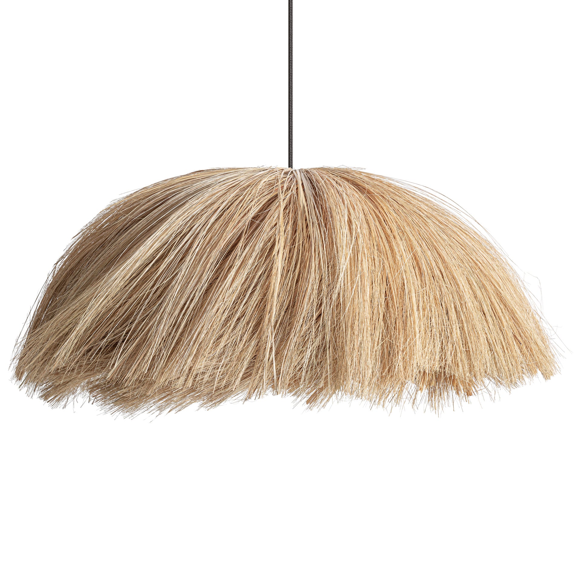 Seegras-Deckenleuchte – Natürliche, gewebte Leuchte