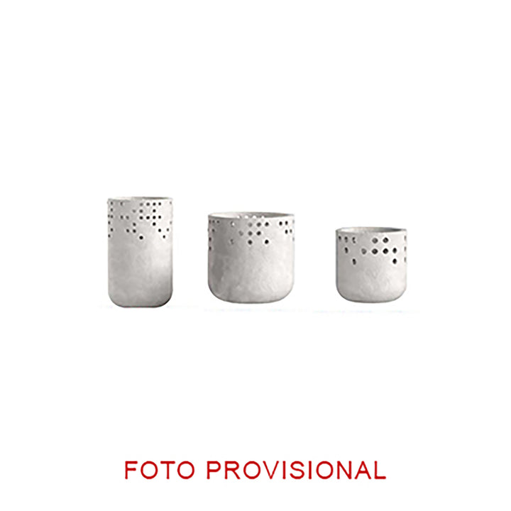 JACQUARD PLANT POT (SET OF 3)