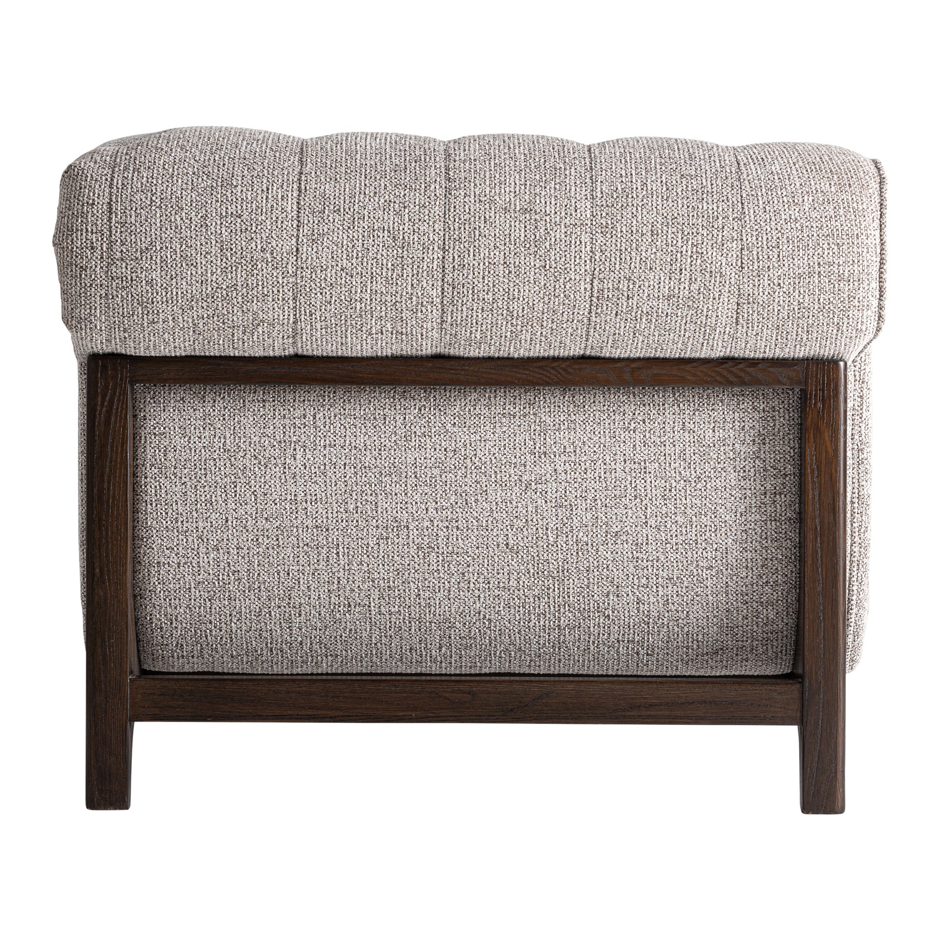 Ask Classic Armchair in Ash Wood & Grey Polyester