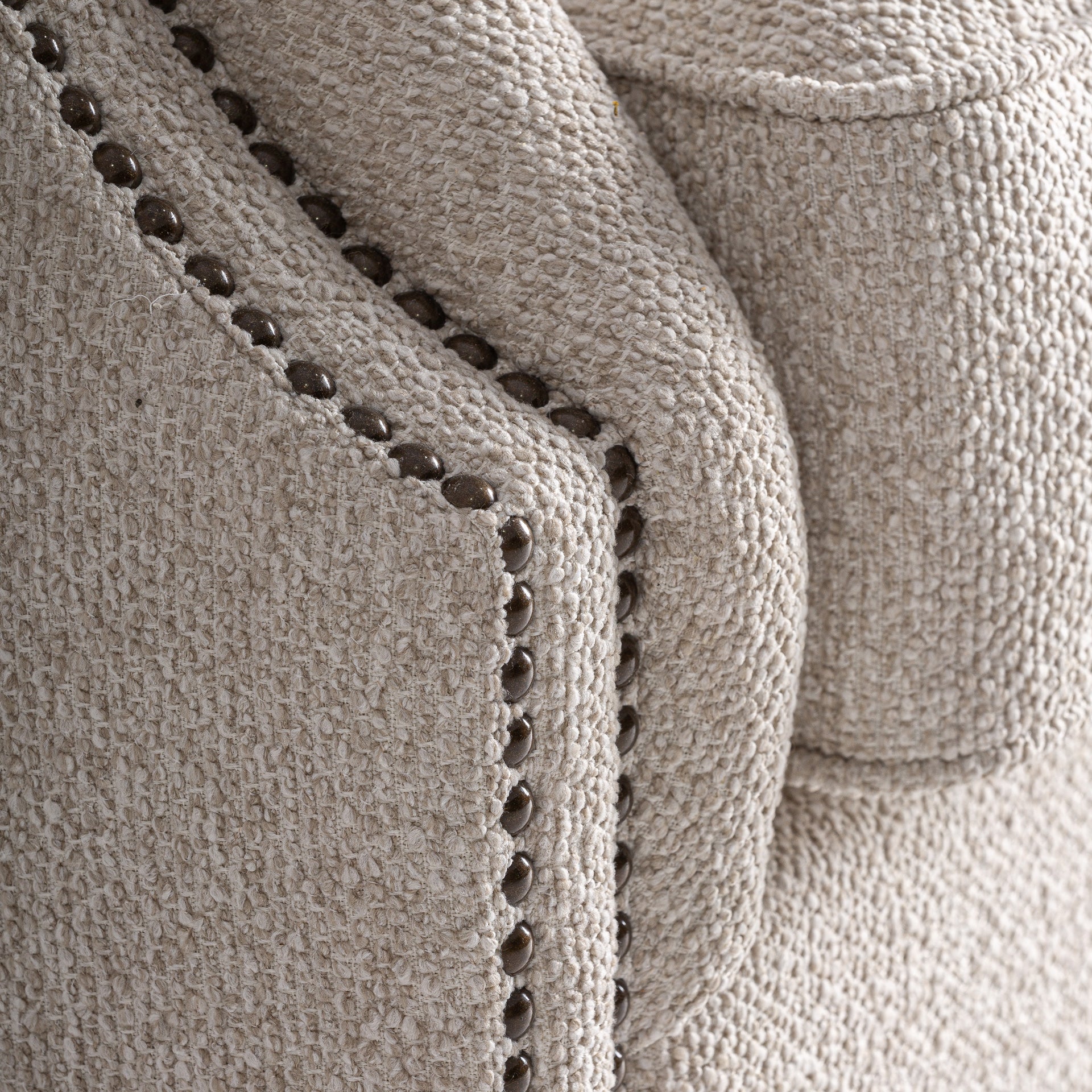 Ask Classic Armchair in Ash Wood & Cream Polyester
