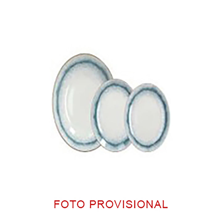 CHAMBREY CROCKERY (SET OF 18)