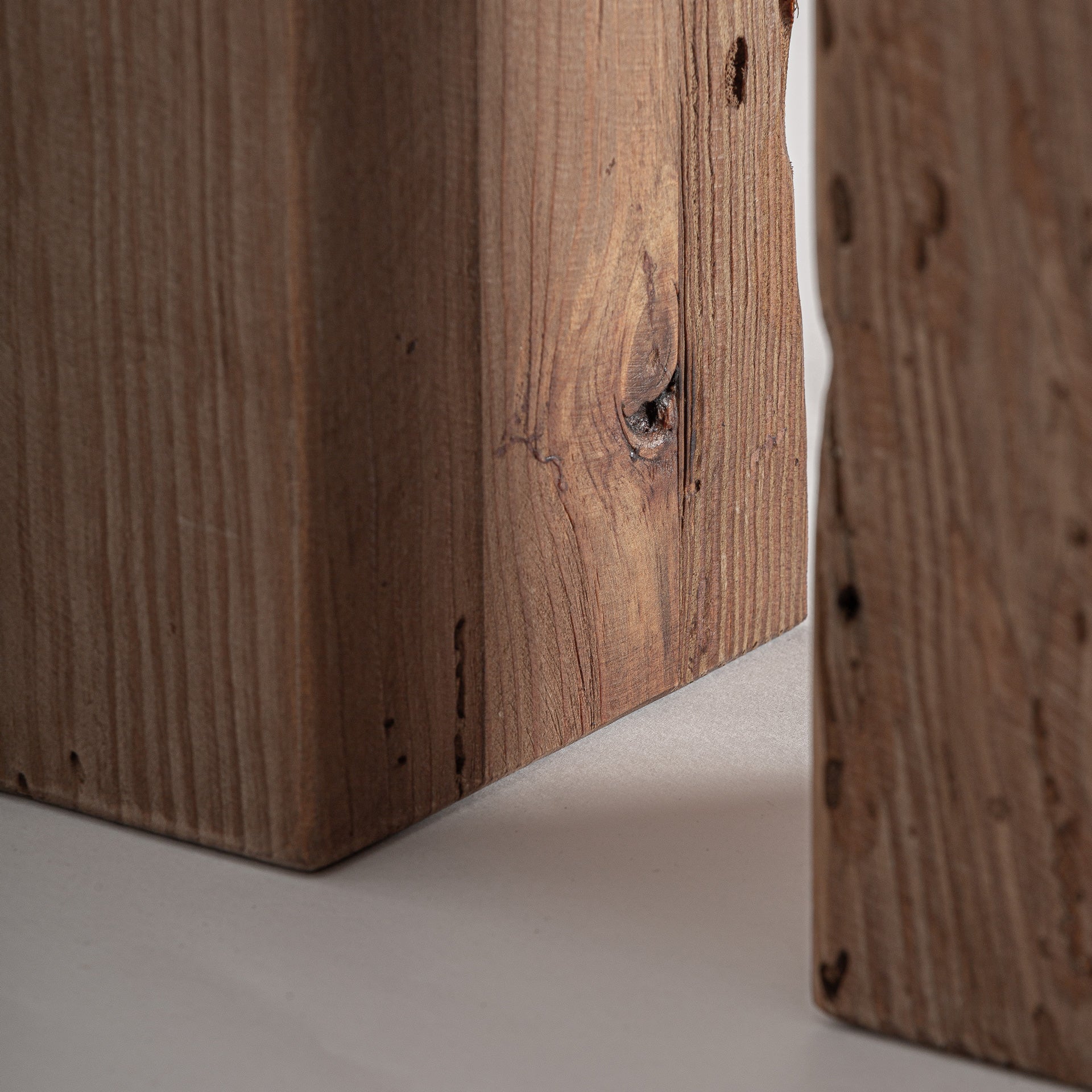 Furu Classic Bench in Recycled Pine with Distressed Finish