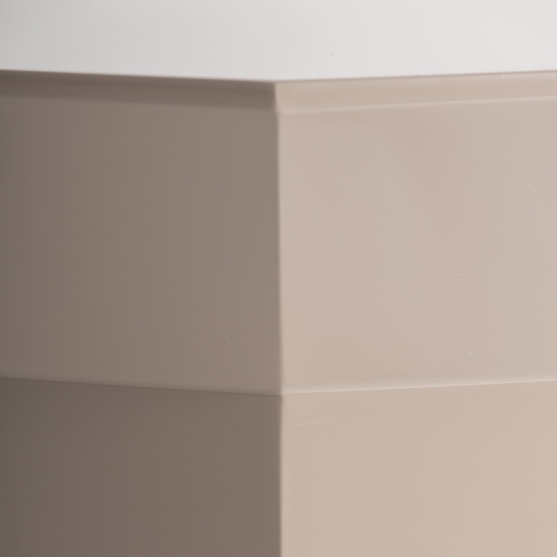 Laives Contemporary Cream Side Table