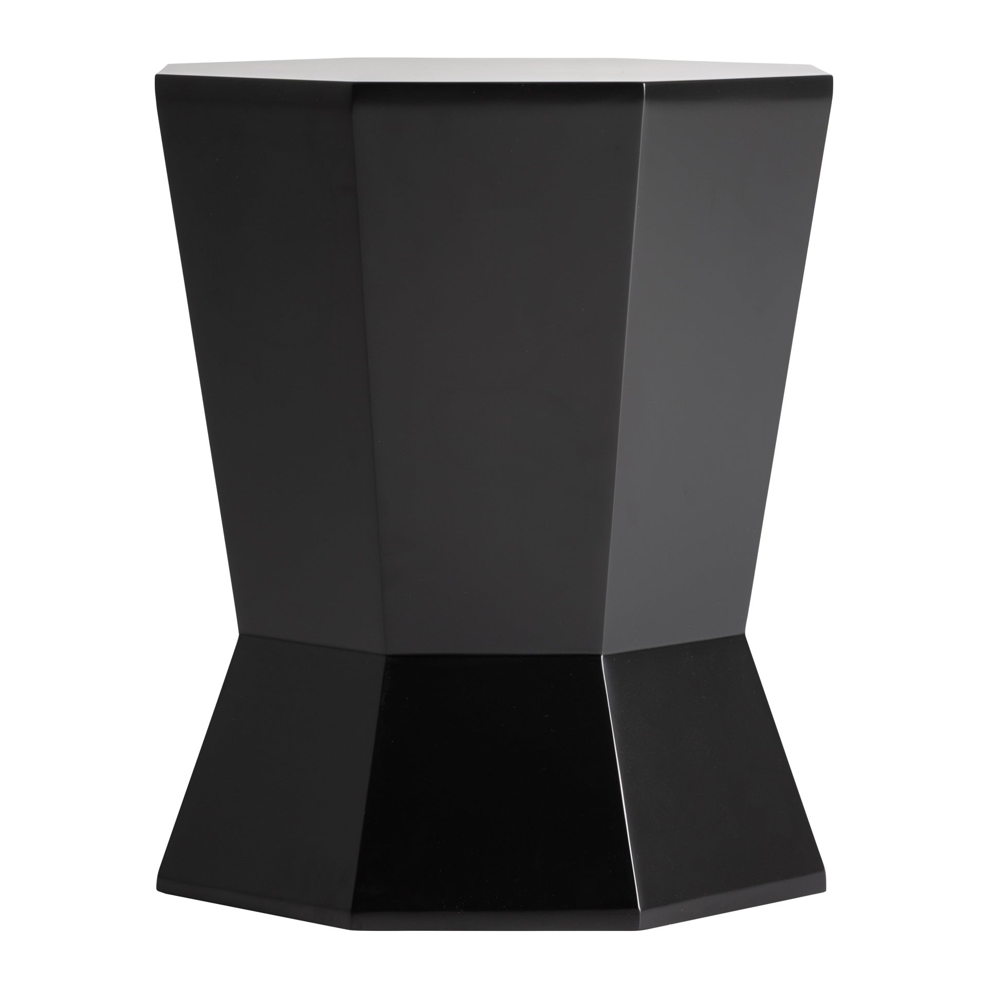 Black MDF Side Table