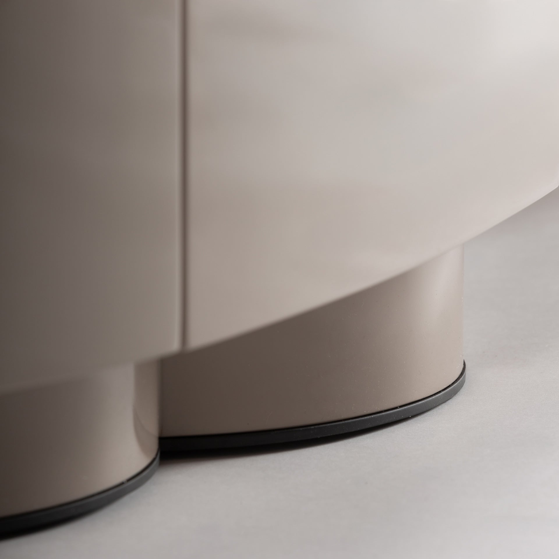 ILONA Contemporary Cream & Iron Modular TV Stand