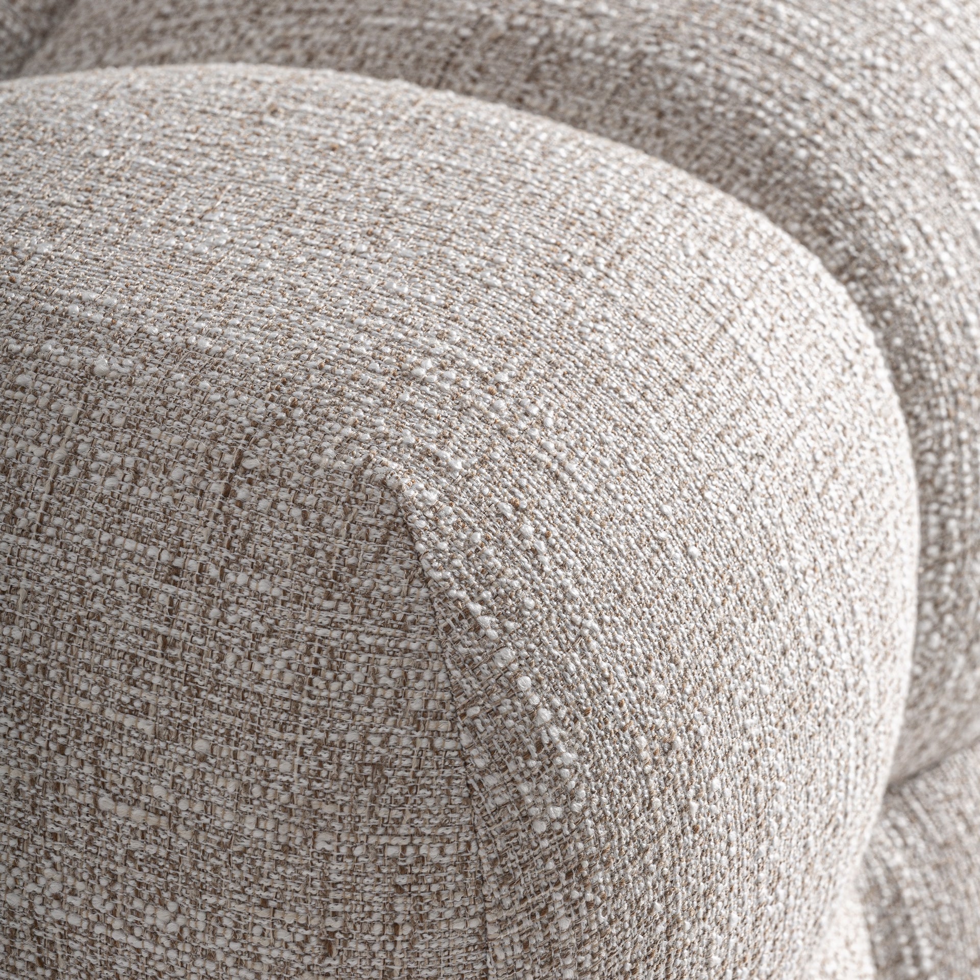 ZIZANO KLÄDD FOTPALL I BEIGE MARMOR