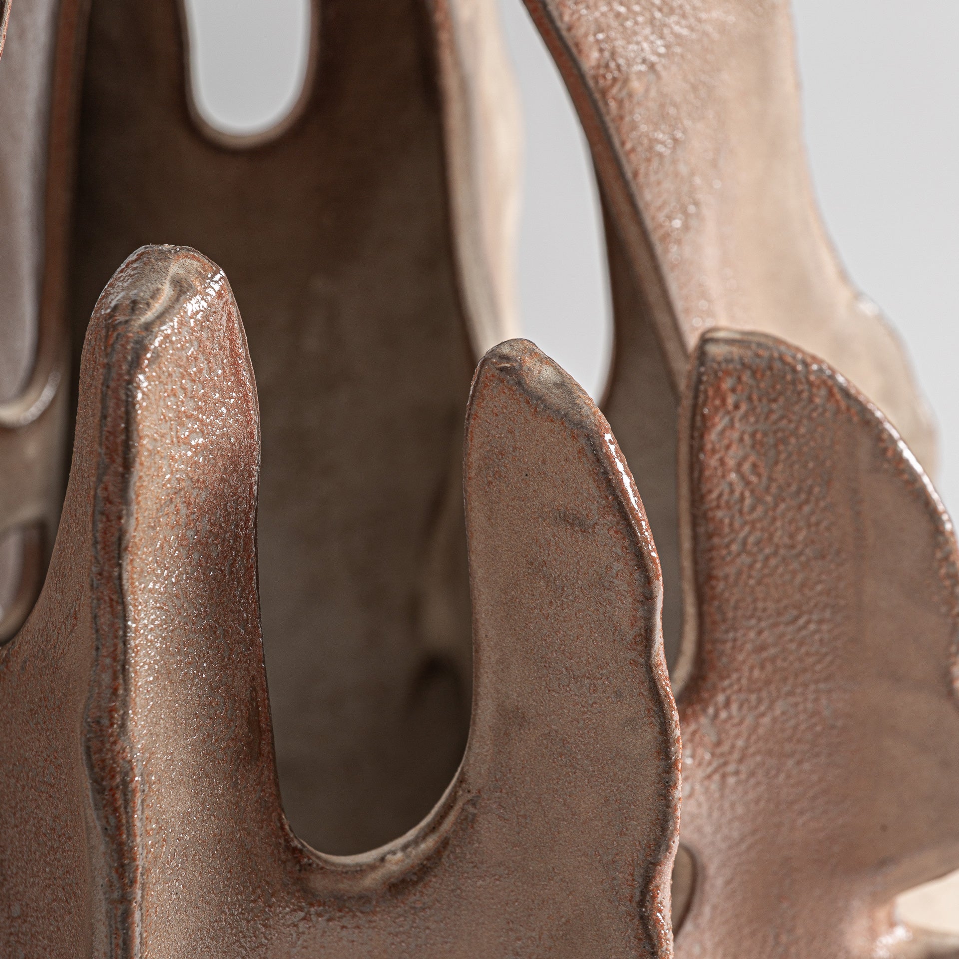 Contemporary Ceramic Vase – Light Brown