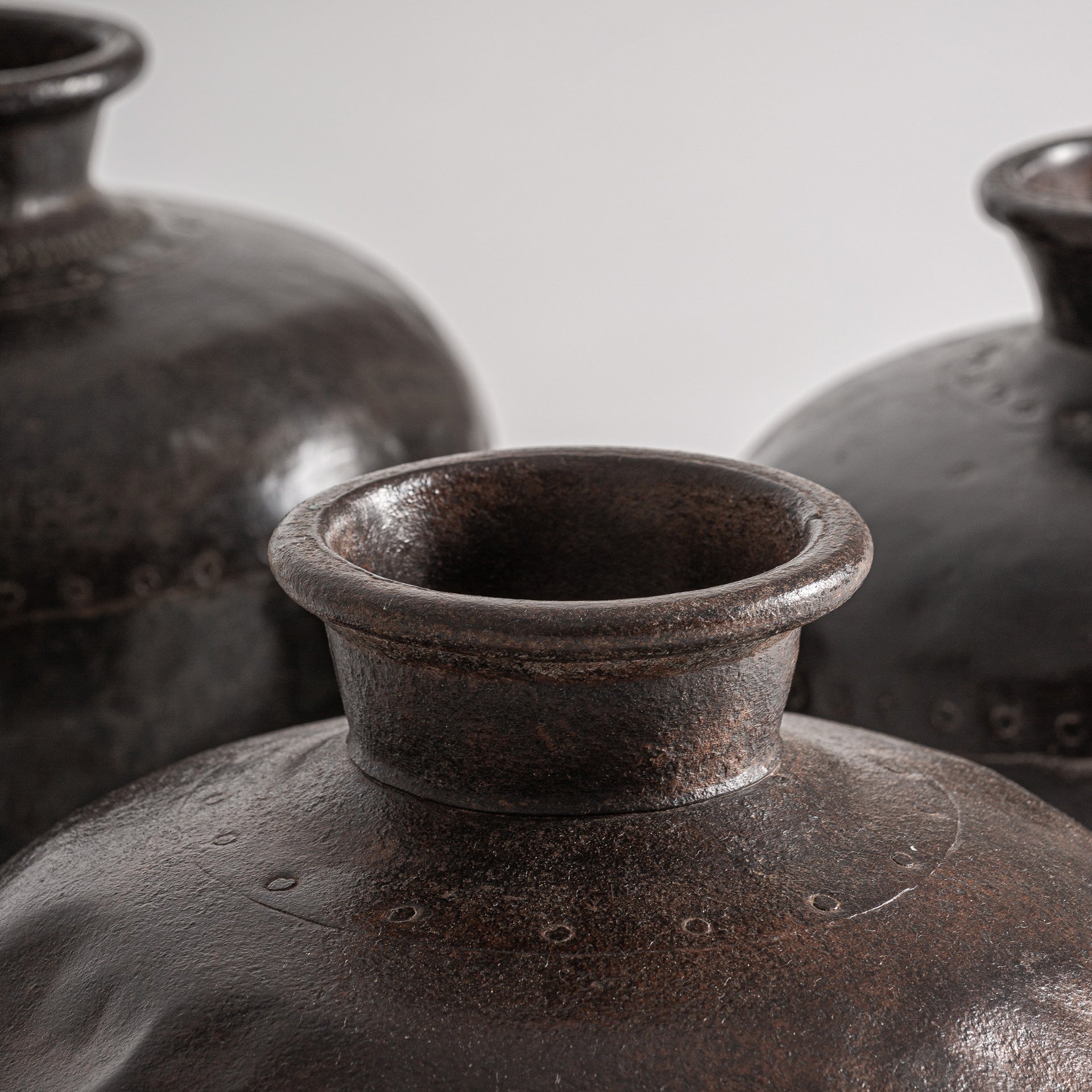 Mahe Rustic Iron Vase