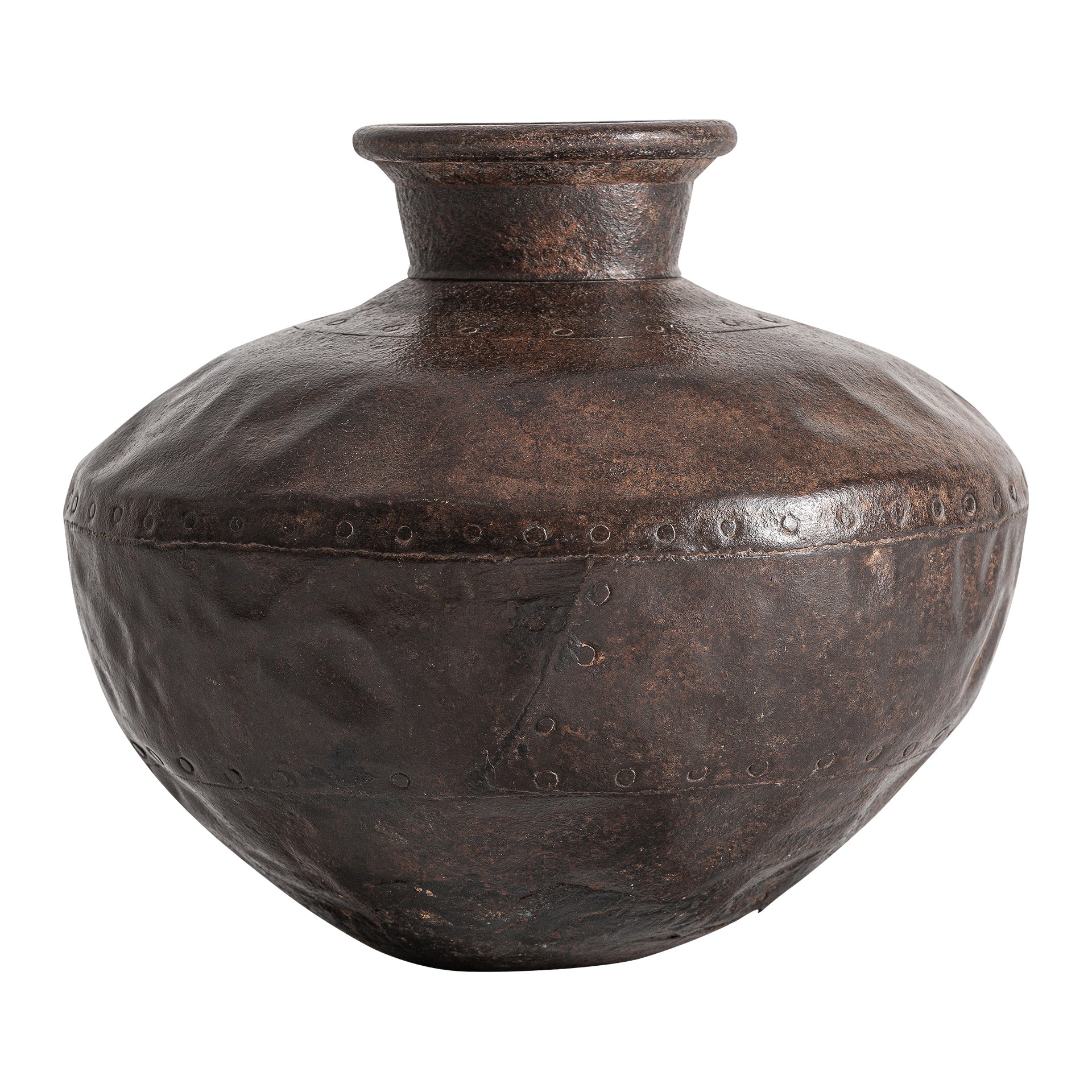 Mahe Rustic Iron Vase