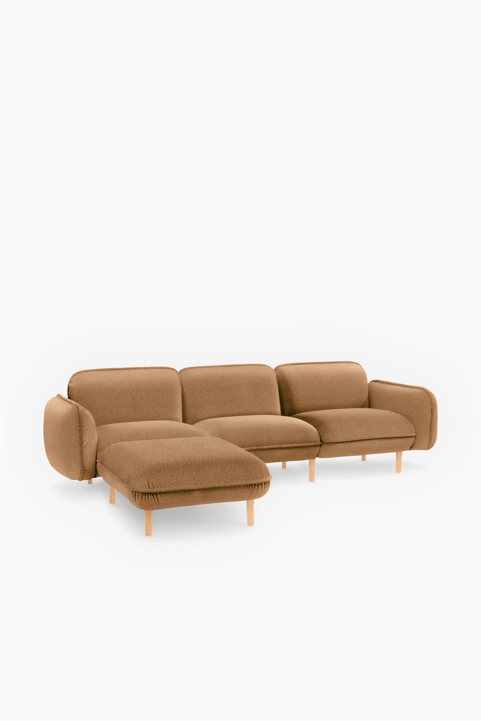 Bean Pouf Chair in Velour