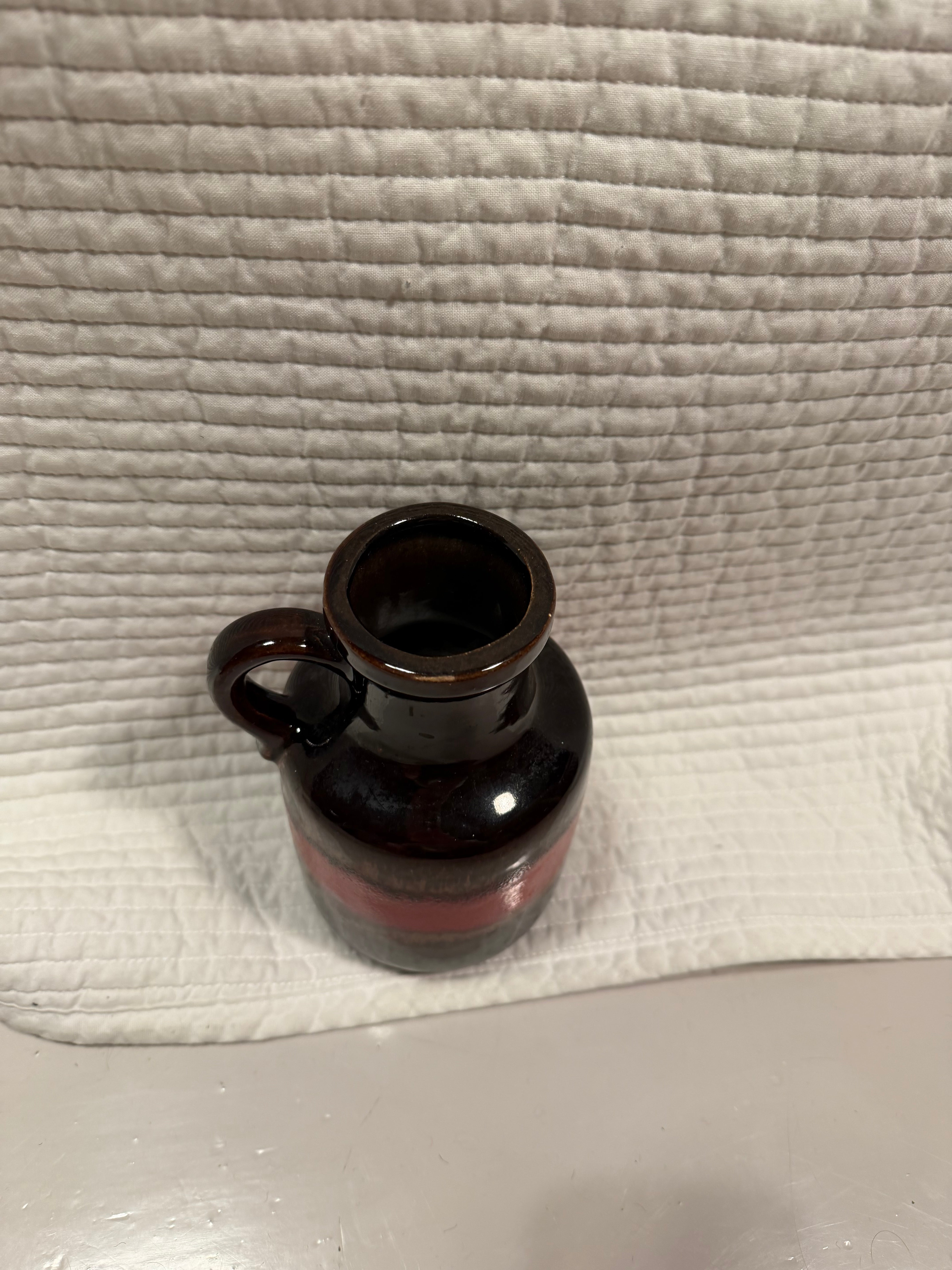 Vintage Scheurich Vase 413-16 (Red Lava)