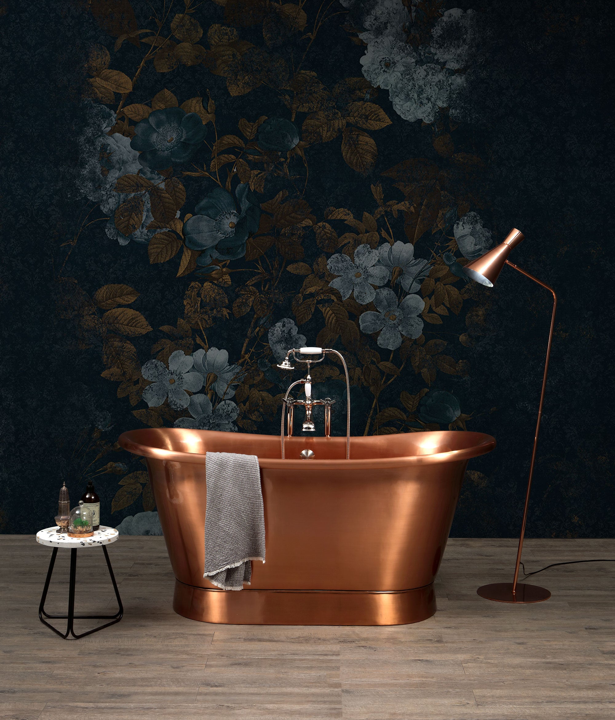 Napoleon Brushed Copper Bathtub