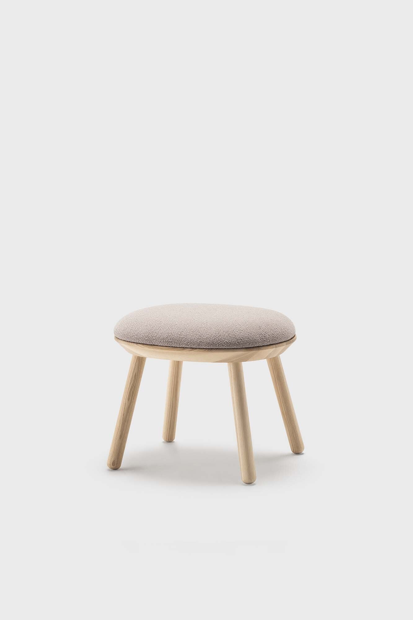 Naïve Ottoman in Natural Ash