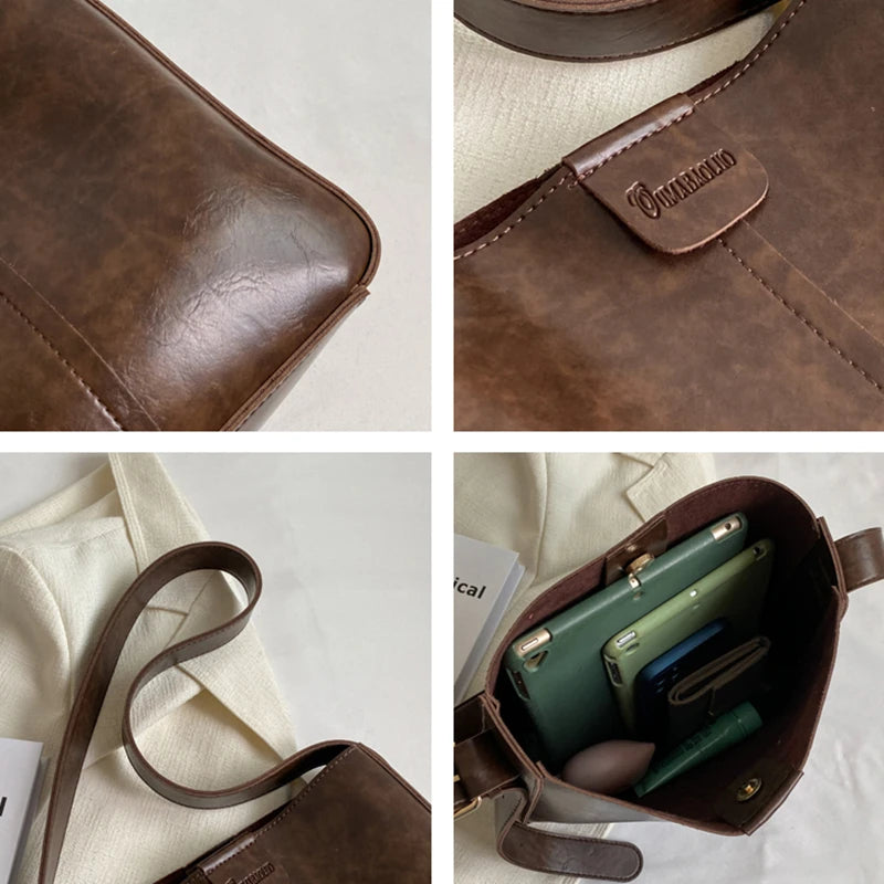 MOODS Retro Shoulder Tote Set