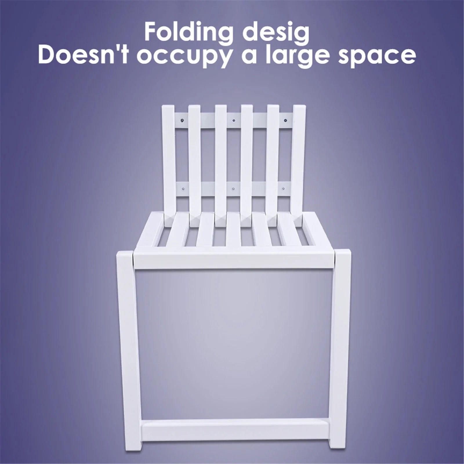 FoldWood Wall-Mounted Chair