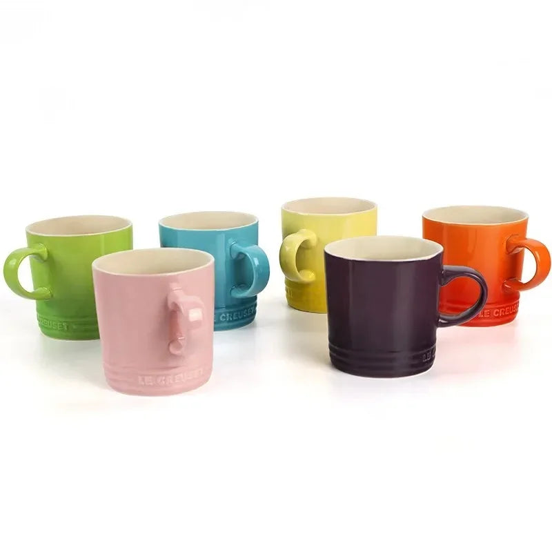 GradientGlow Nordic Macaron Mugs