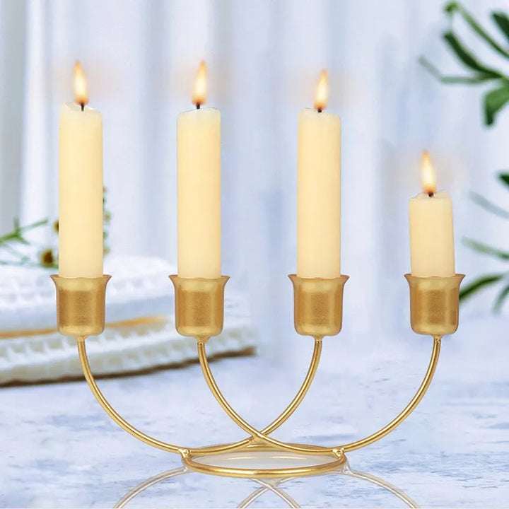 SkandiShop Royal Nordic Iron Candle Holder