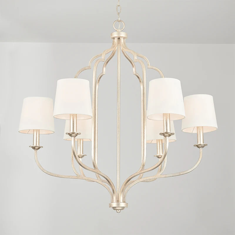 American Style Chandelier Retro Iron Lighting Fixtures