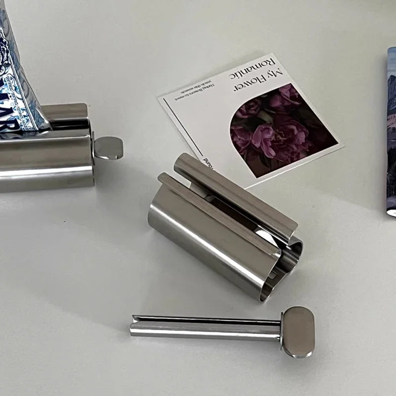 SteelRoll Toothpaste Squeezer – Sleek & Efficient Dispenser