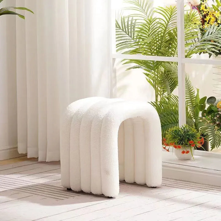 SkandiShop WinterLeg Ottoman