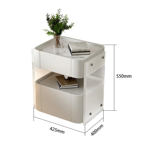 SkandiShop bedside drawer