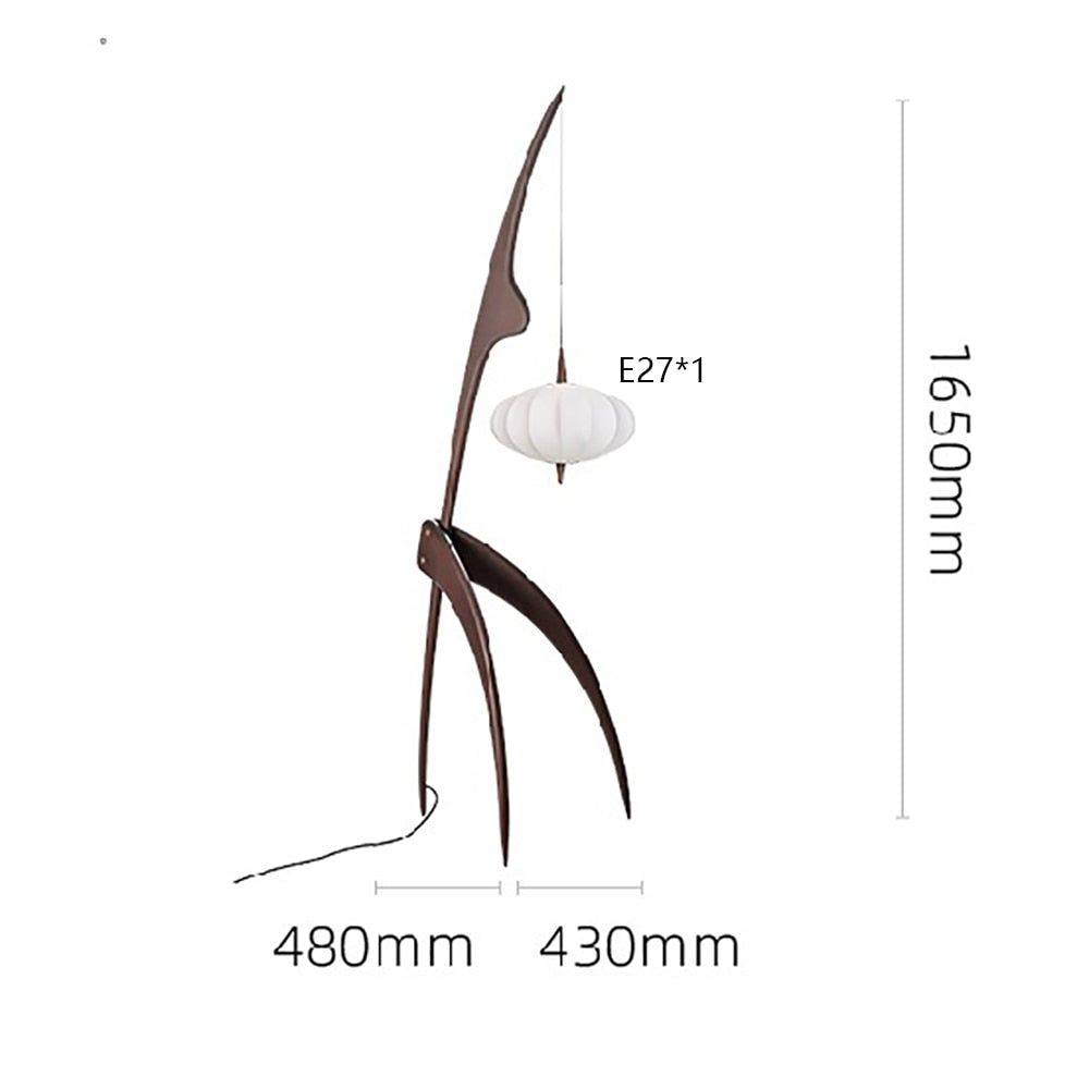 SkandiShop Giraff Golvlampa