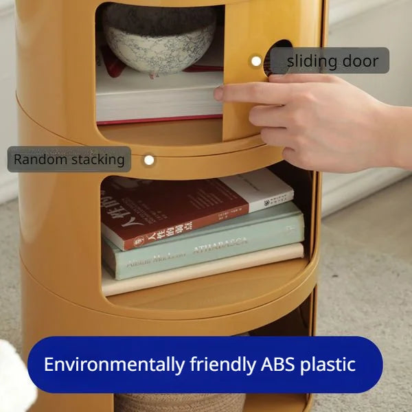 Nordic Stackable Bedside Storage Table