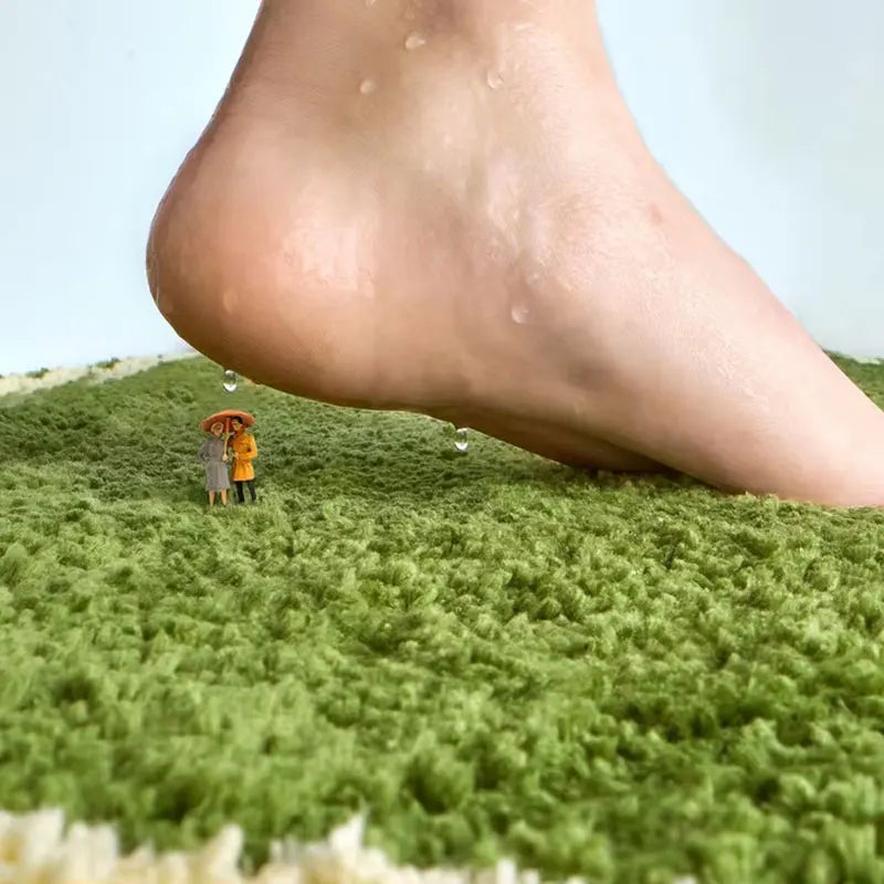 YOU'RE BEAUTIFUL Plush Floor Rug