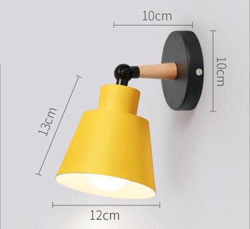 SkandiShop Modern Wall Lamp Nordic LED Horn Interior Wall Light