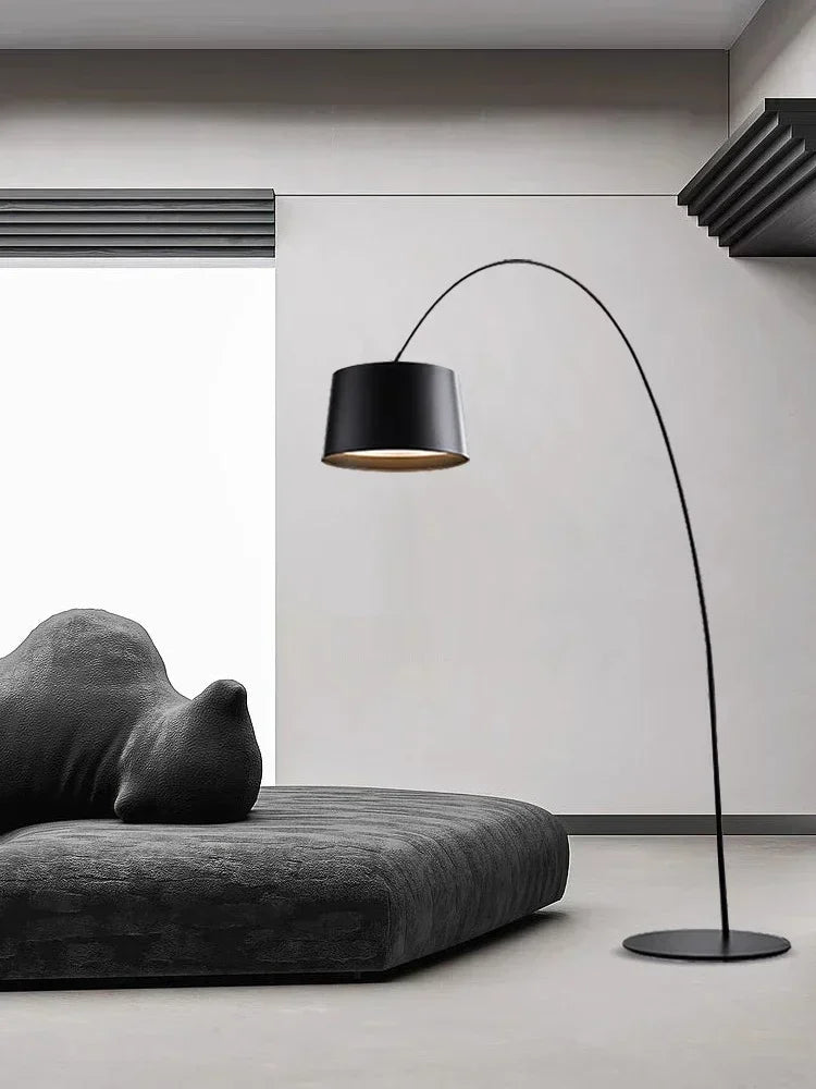 "Nordic Arc" Minimalist LED Floor Lamp