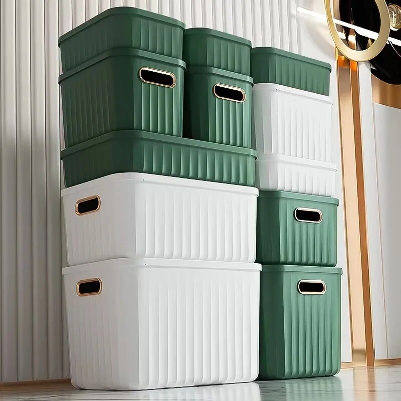 Hakkoi Stackable Storage Boxes with Lid