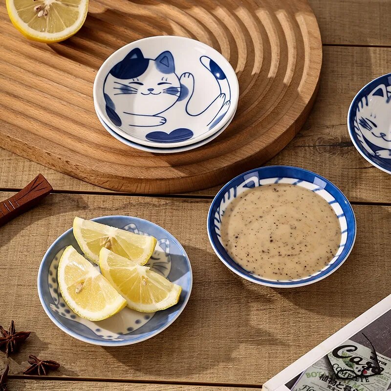 SkandiShop Japanese Style Ceramic Plates