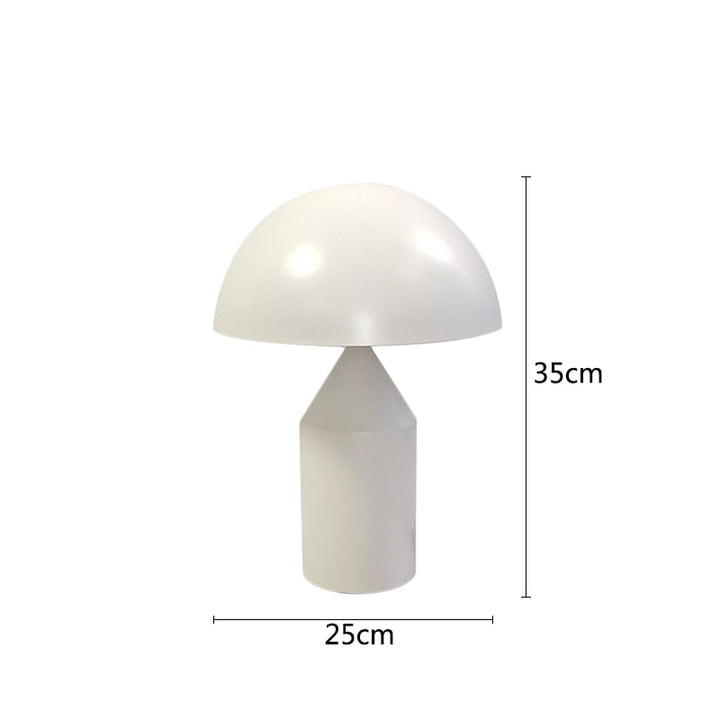 Black Nordic Iron mushroom Table Lamp Gold Home